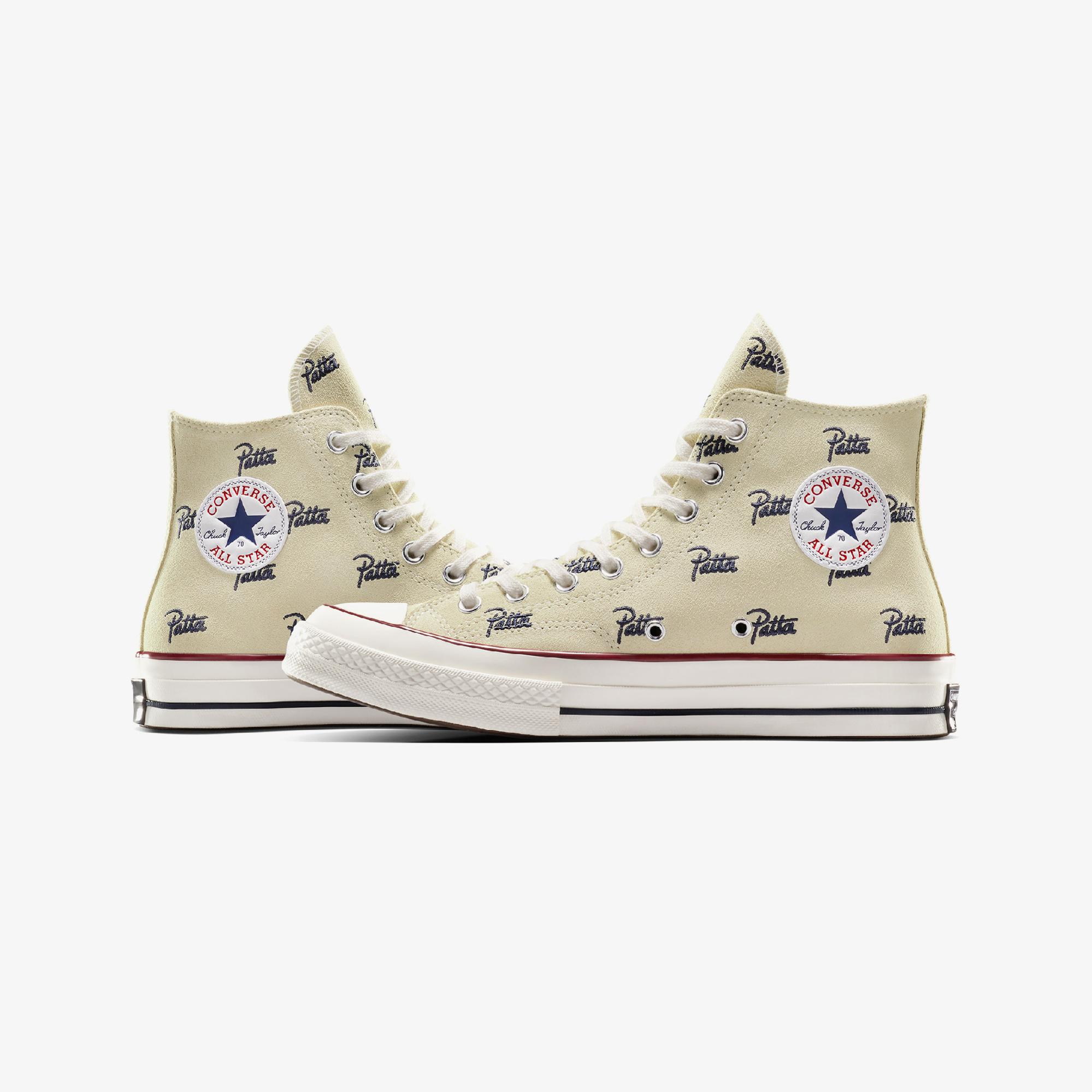 Converse X Patta Chuck 70 Unisex Krem Bilekli Sneaker