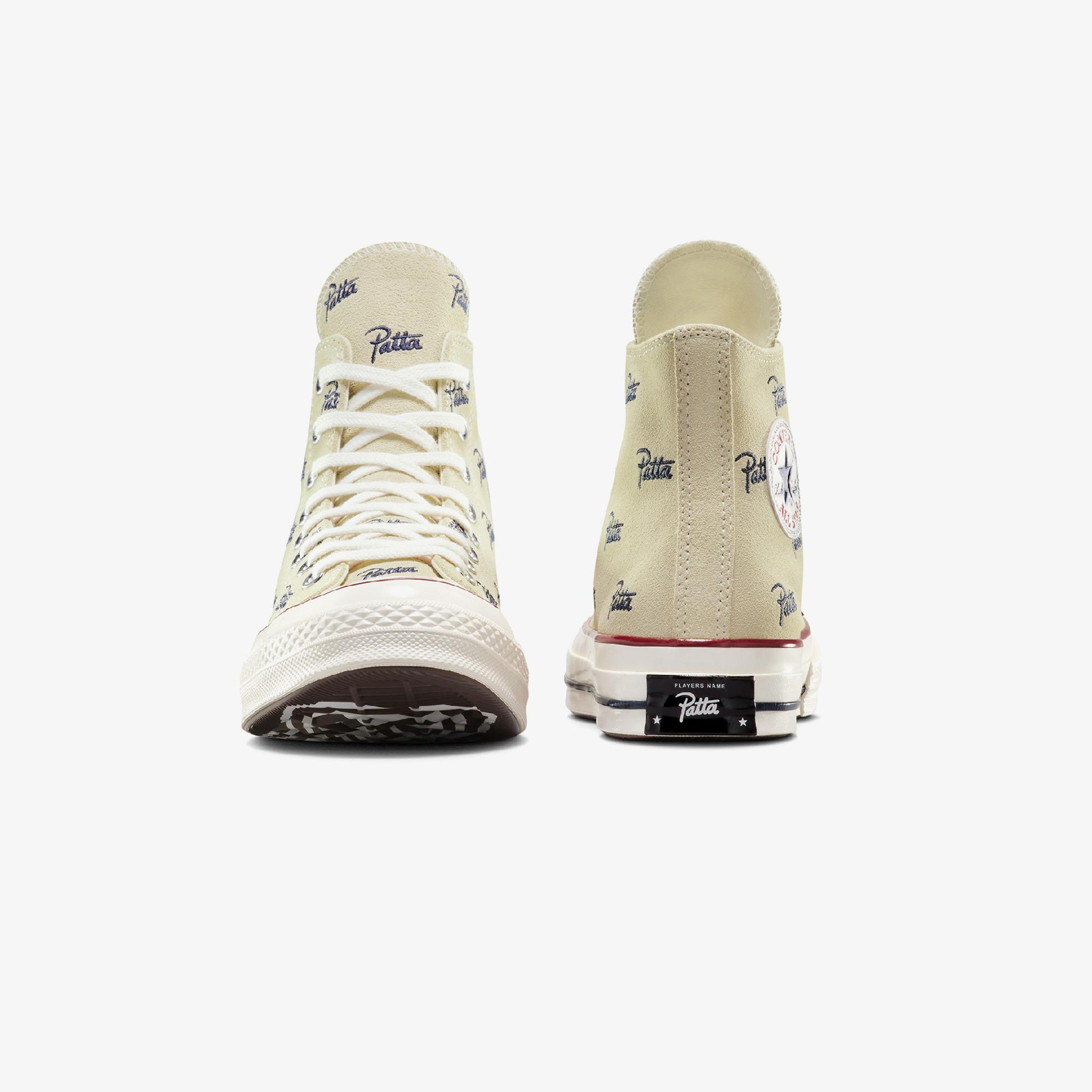 Converse X Patta Chuck 70 Unisex Krem Bilekli Sneaker