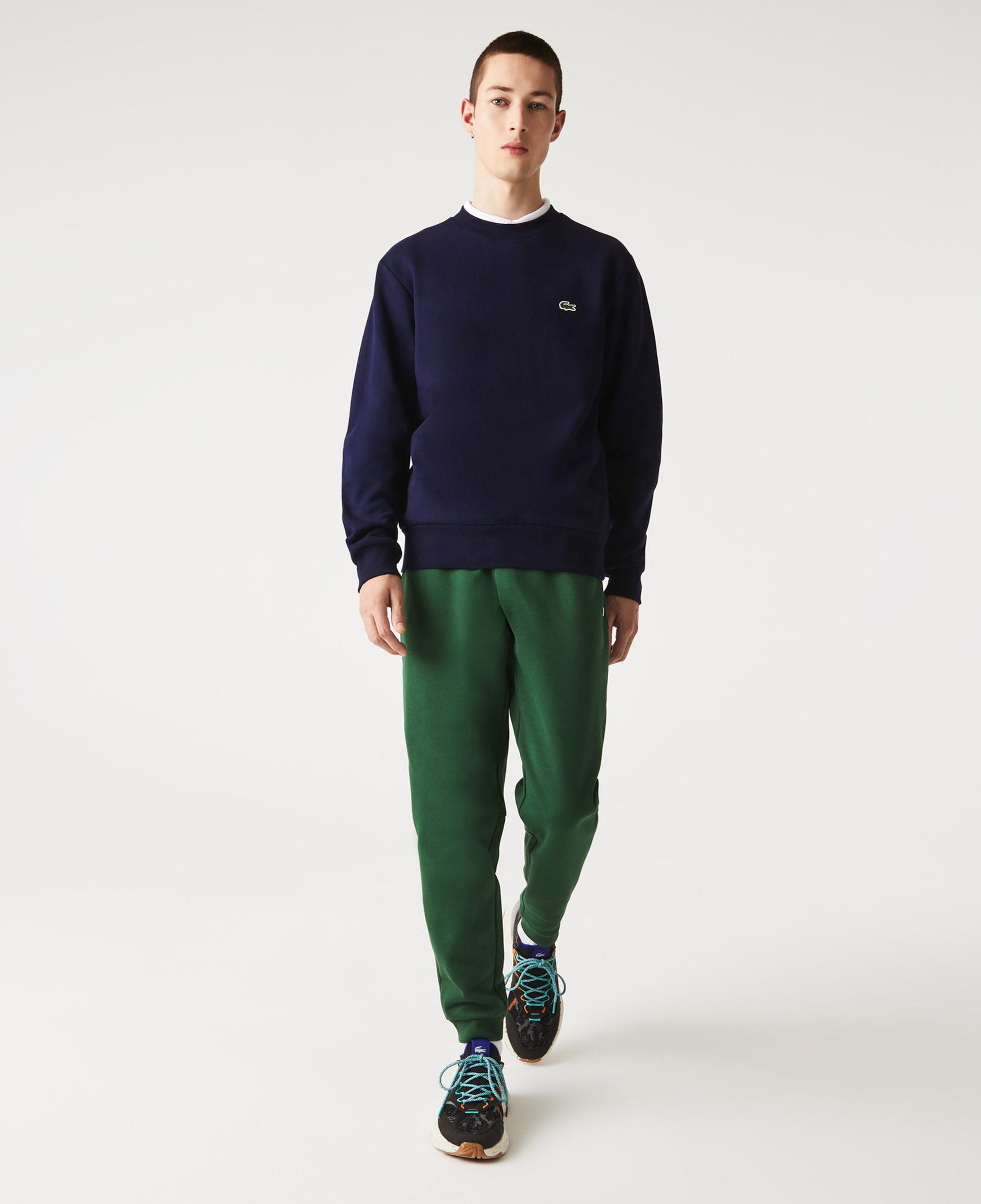 Lacoste Erkek Classic Fit Bisiklet Yaka Lacivert Sweatshirt