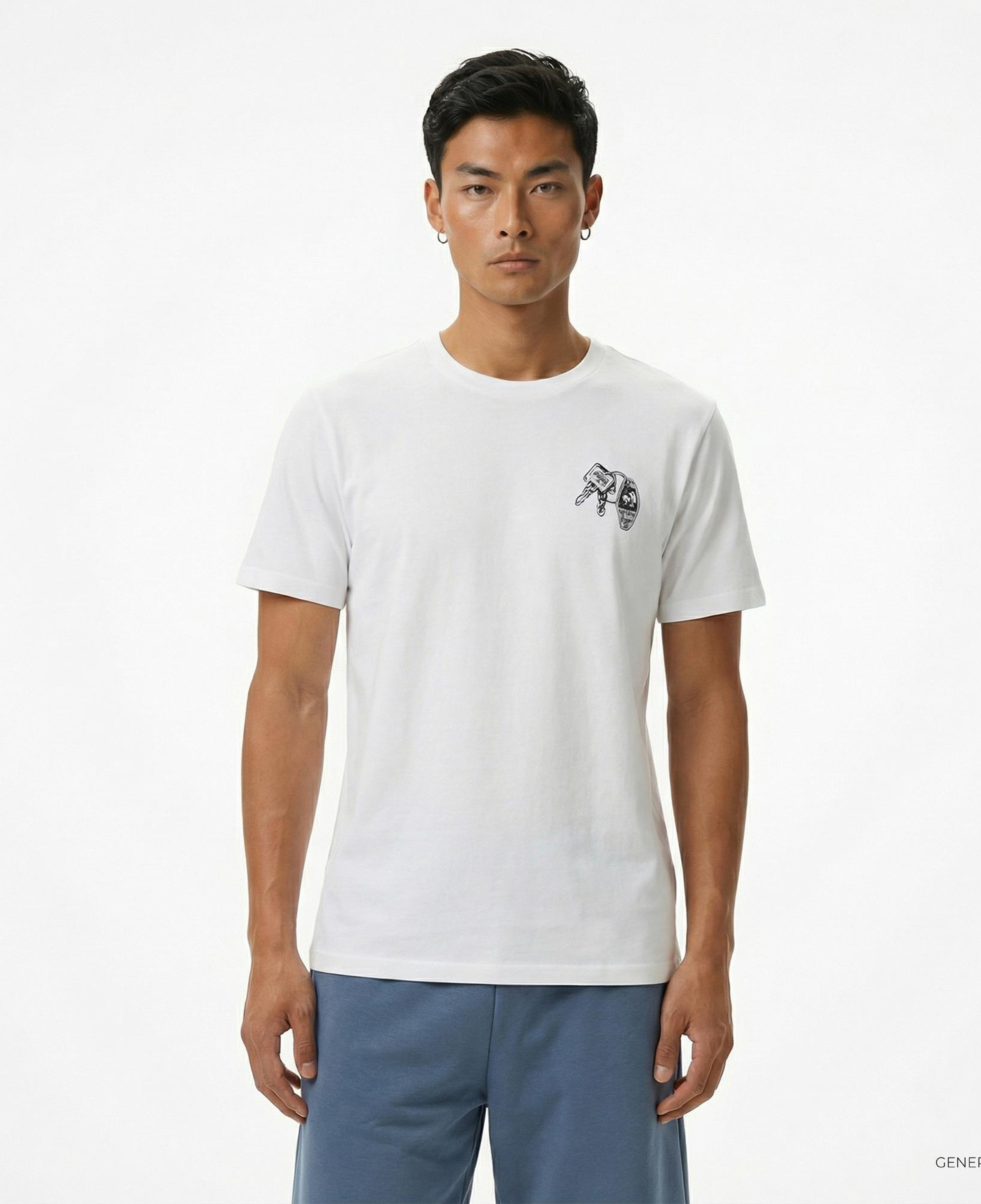 Converse Erkek Beyaz T-Shirt