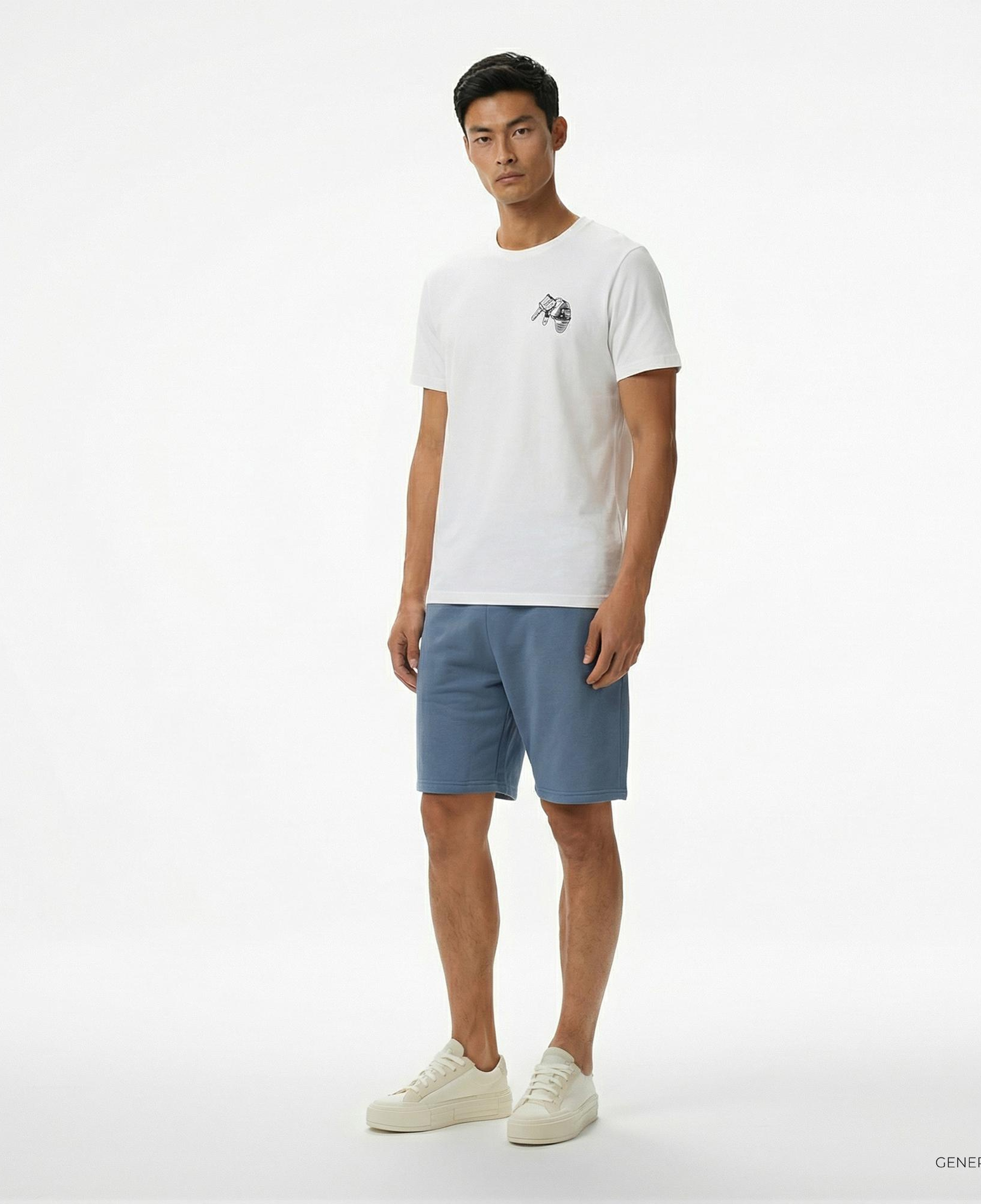 Converse Erkek Beyaz T-Shirt