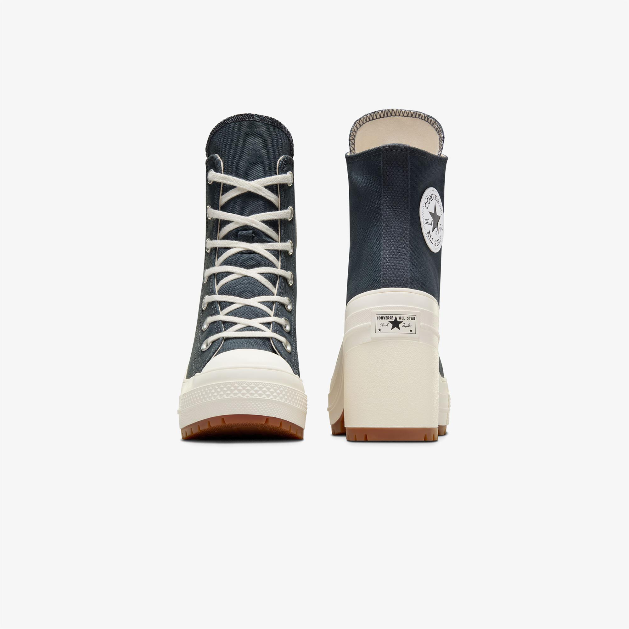 Converse Chuck 70 De Luxe Heel Unisex Lacivert Platform Bot