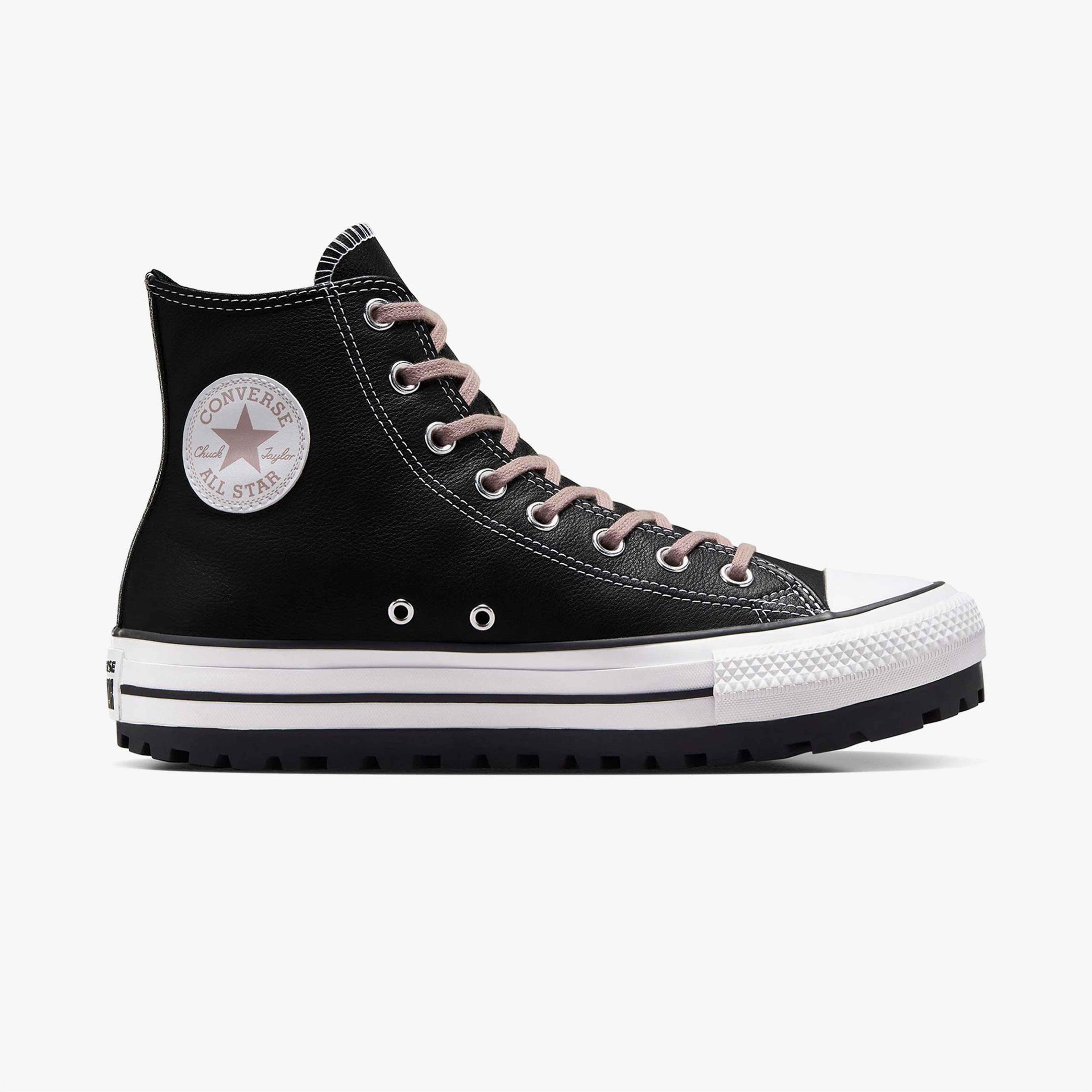 Converse Chuck Taylor All Star City Trek Unisex Siyah Deri Bot
