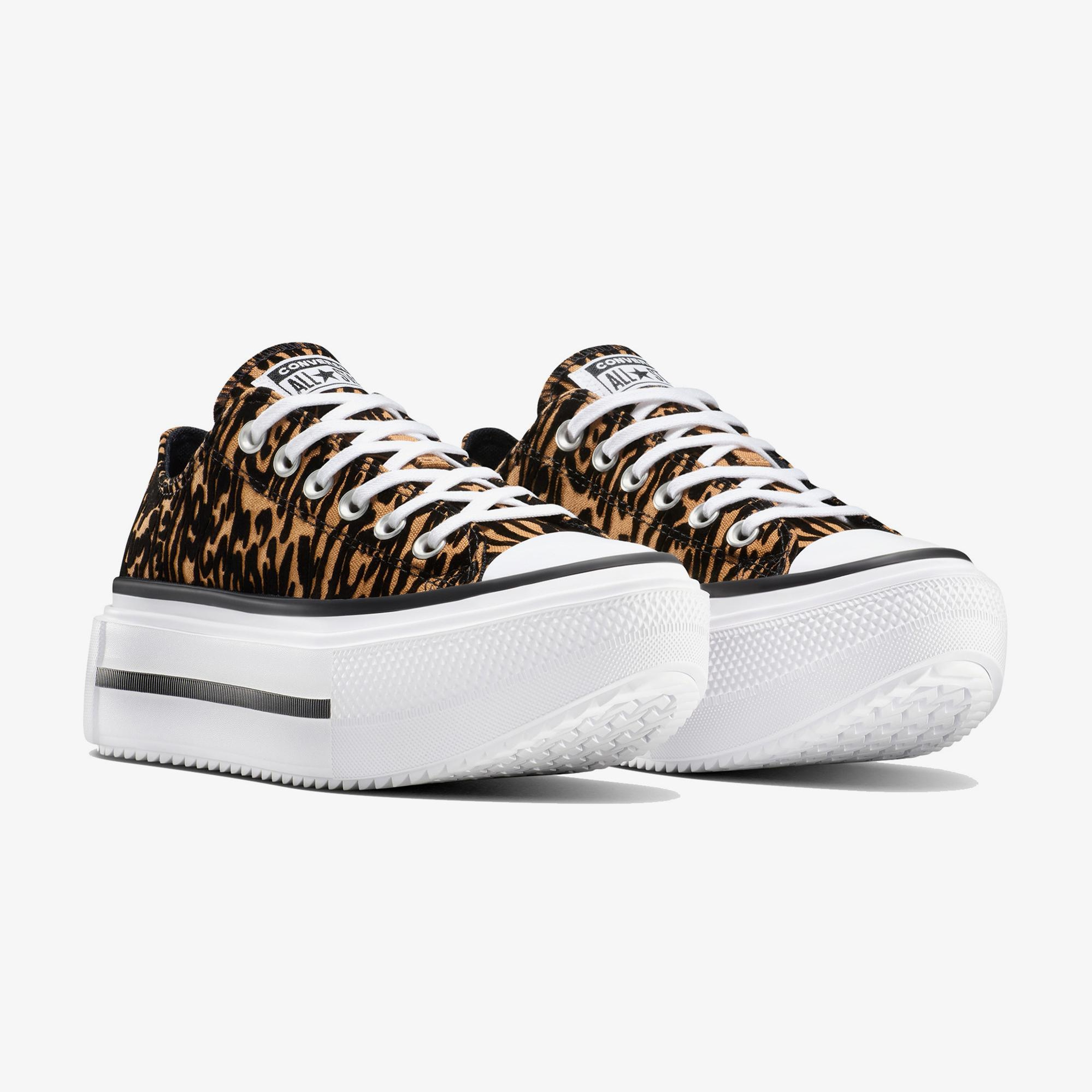 Converse Chuck Taylor All Star Lift Double Stack Unisex Turuncu Sneaker