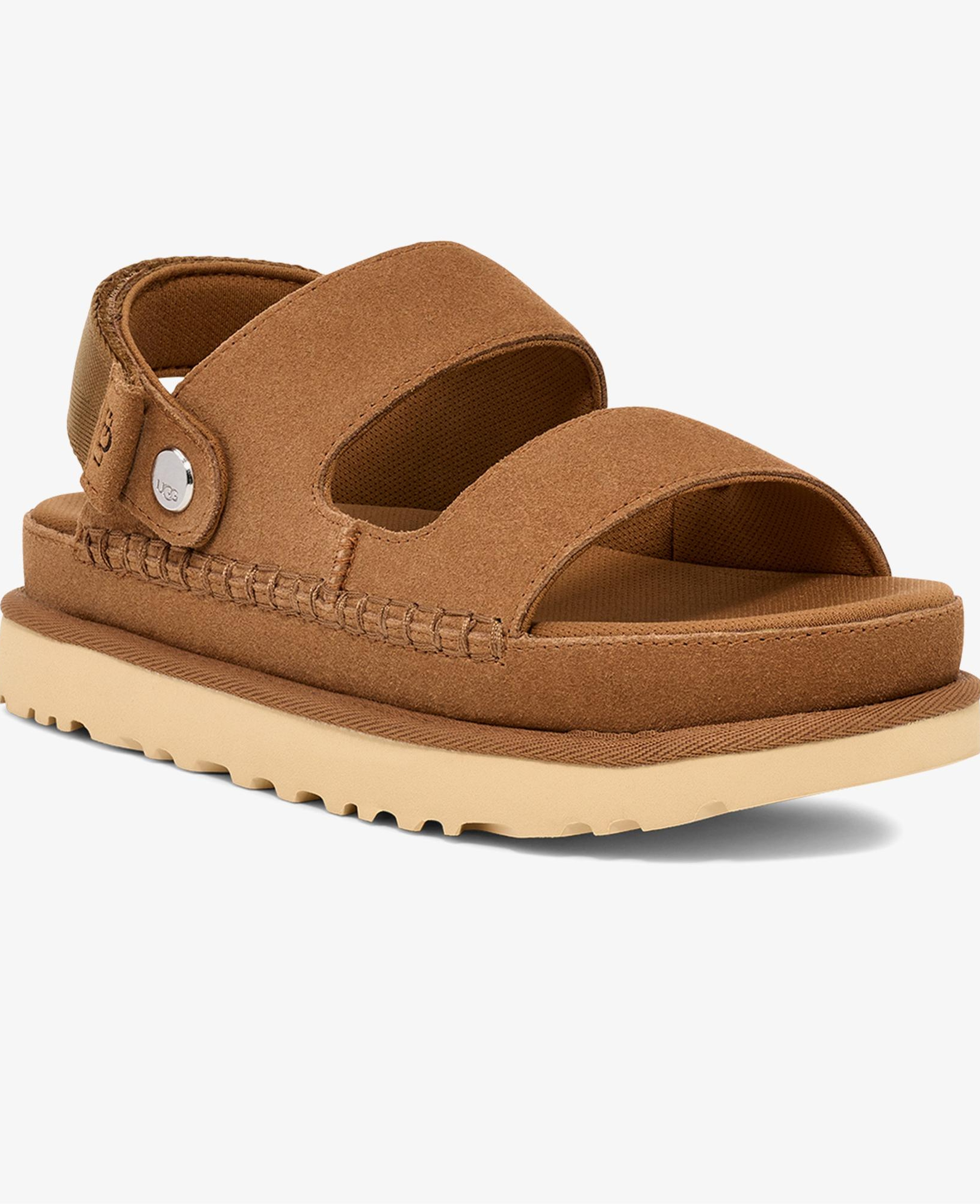 UGG Goldenstar Glide Kadın Kahverengi Sandalet