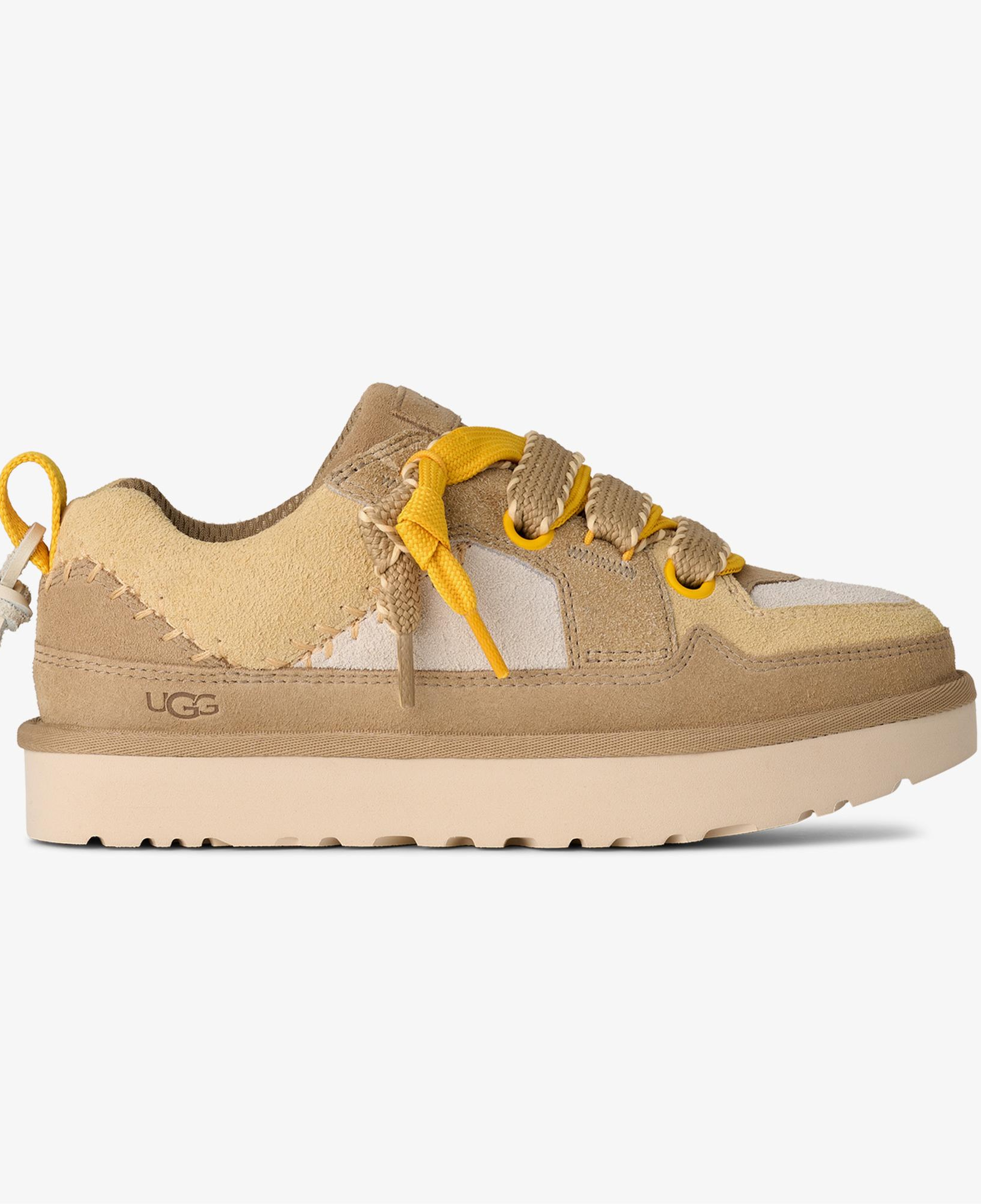 UGG Lo Lowmel Biarritz Kadın Bej Sneaker