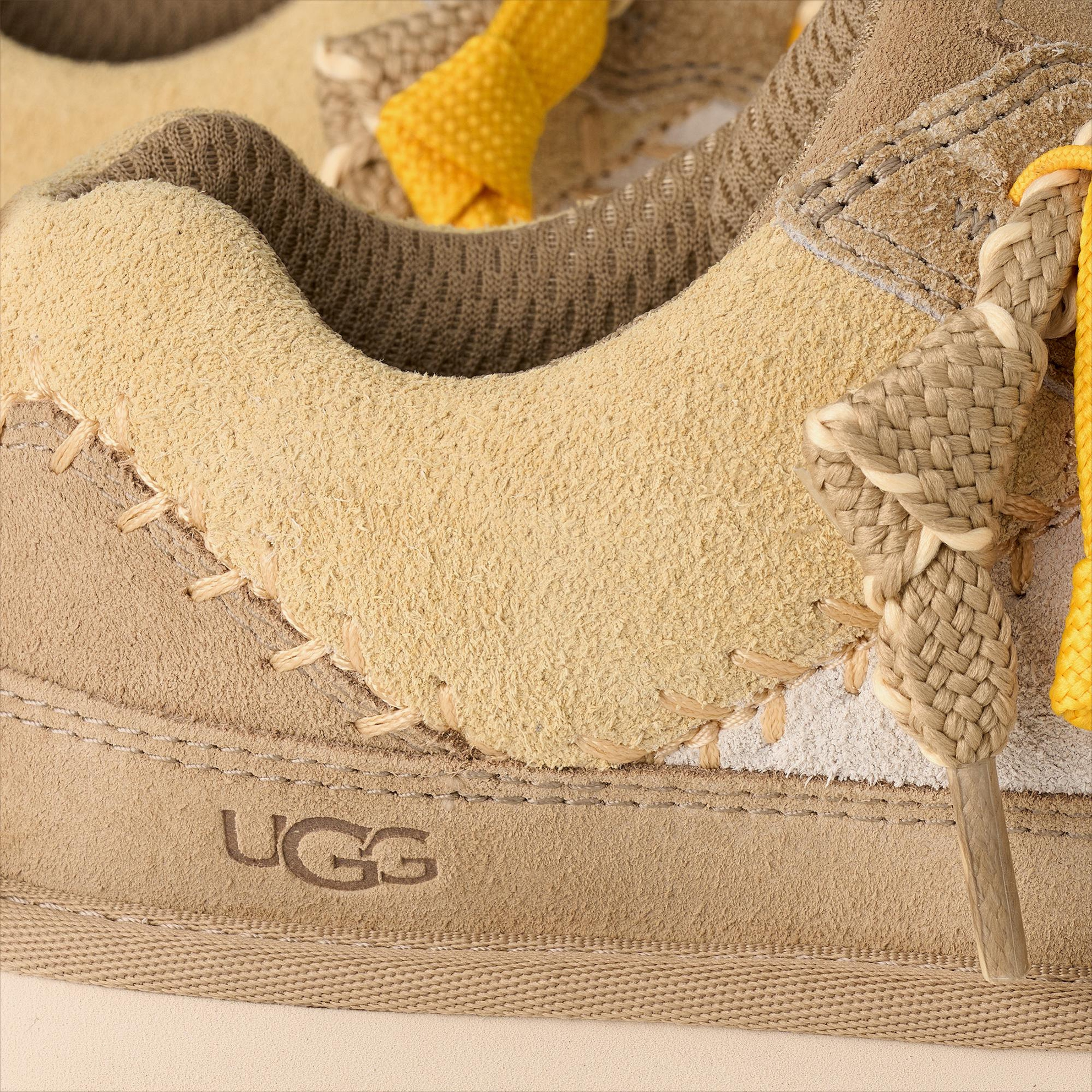 UGG Lo Lowmel Biarritz Kadın Bej Sneaker