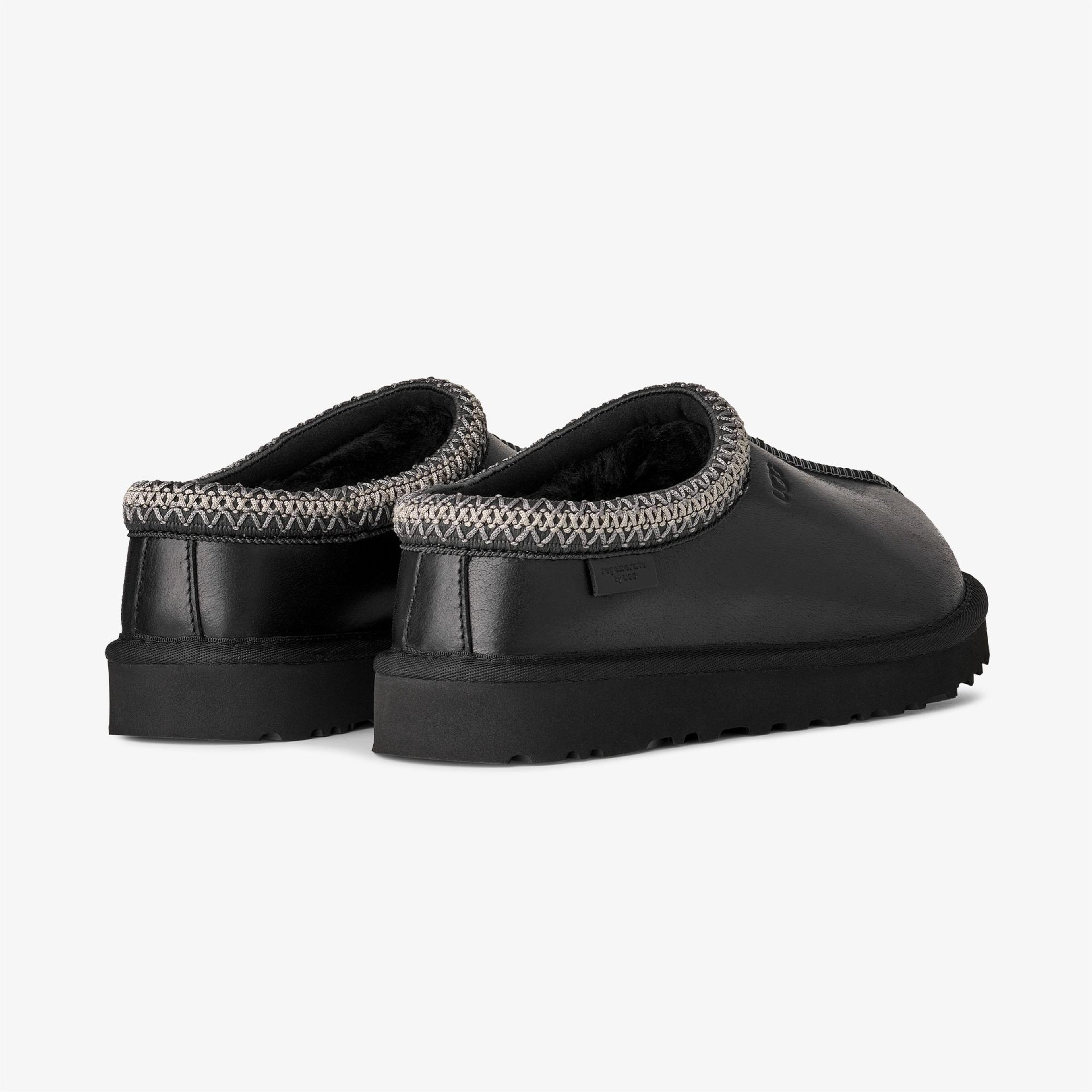 UGG Tasman Leather Regen Kadın Siyah Bot