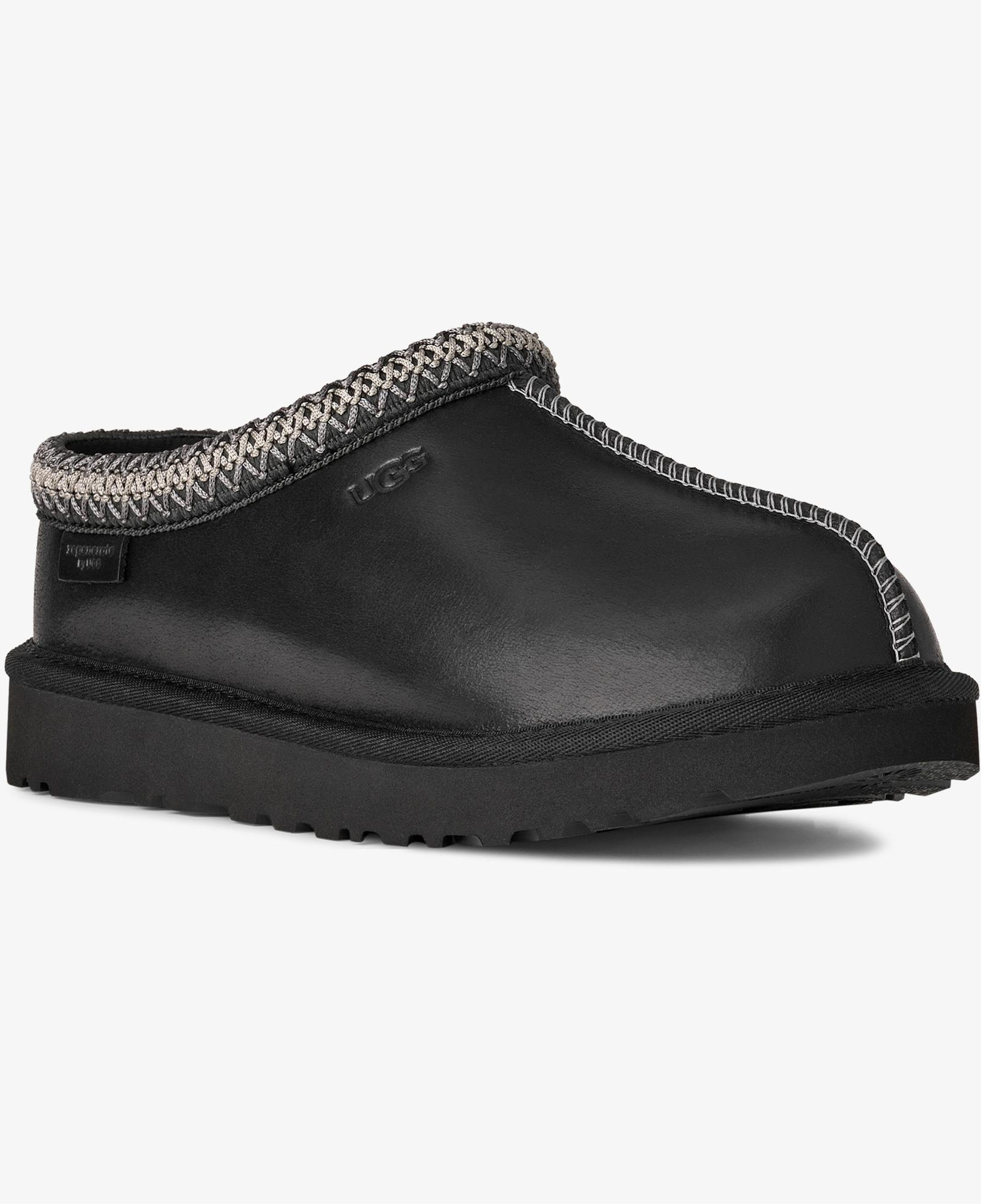 UGG Tasman Leather Regen Kadın Siyah Bot