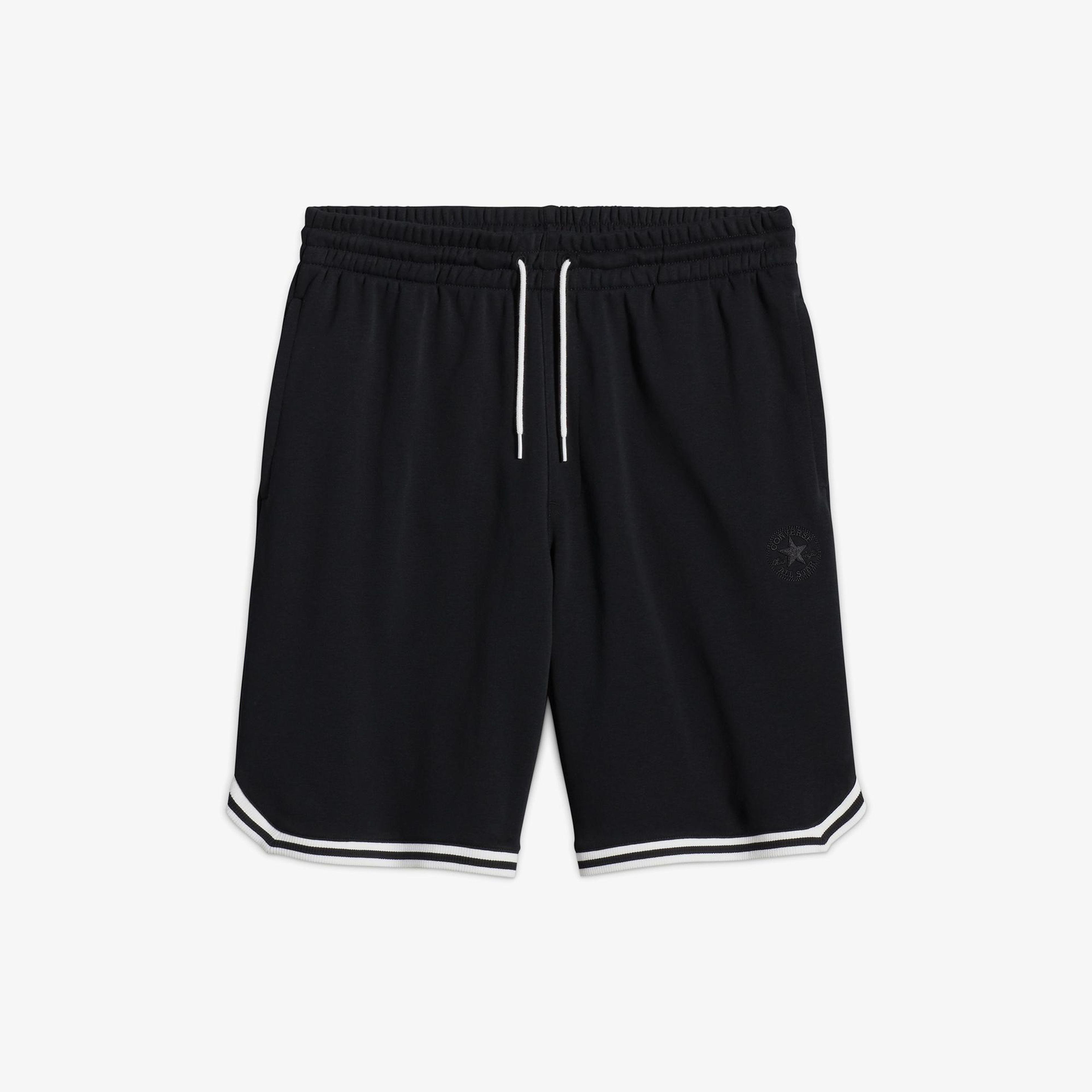 Converse Retro French Terry Erkek Siyah Şort