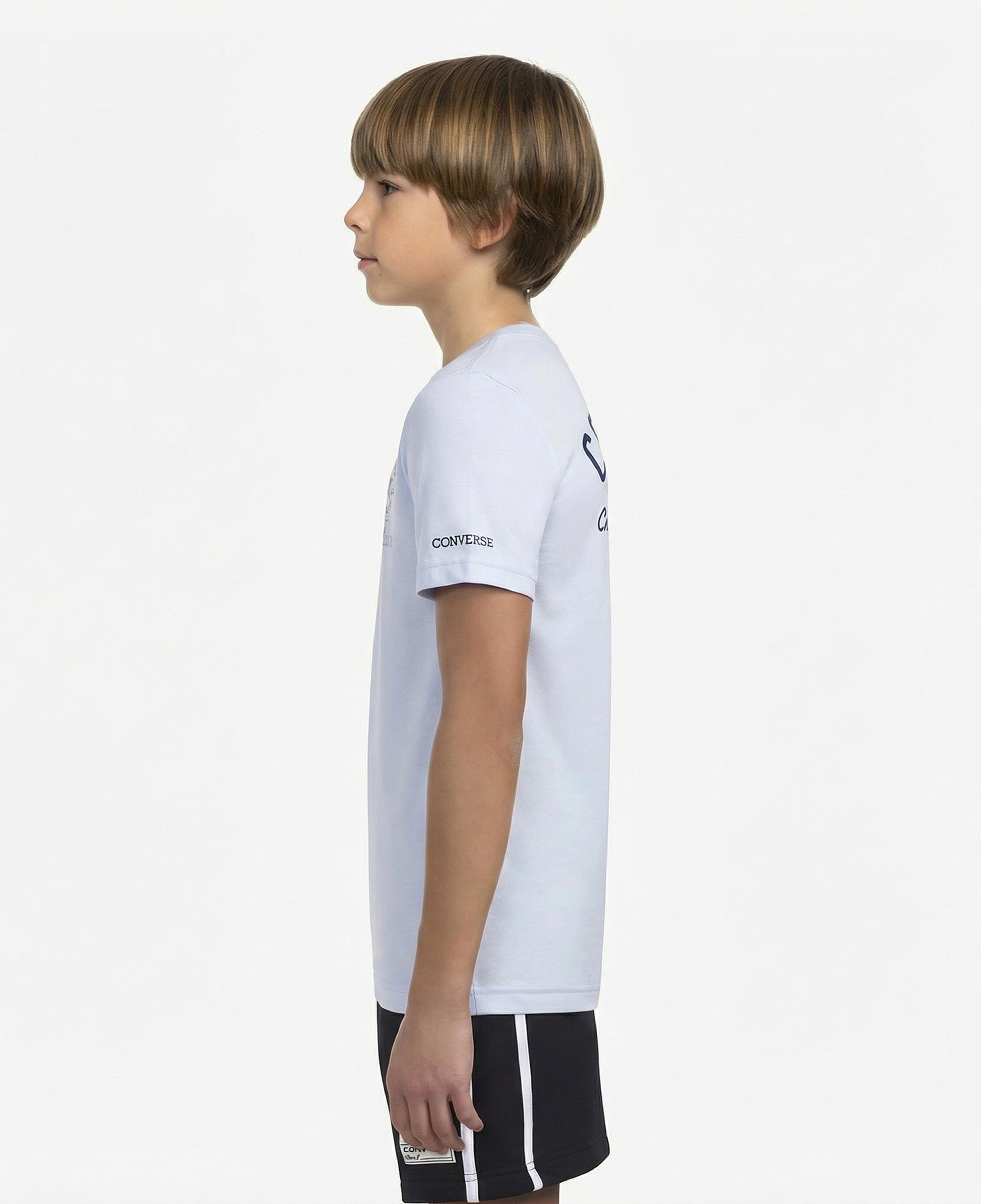 Converse Chuck Taylor All Star Çocuk Açık Mavi T-Shirt