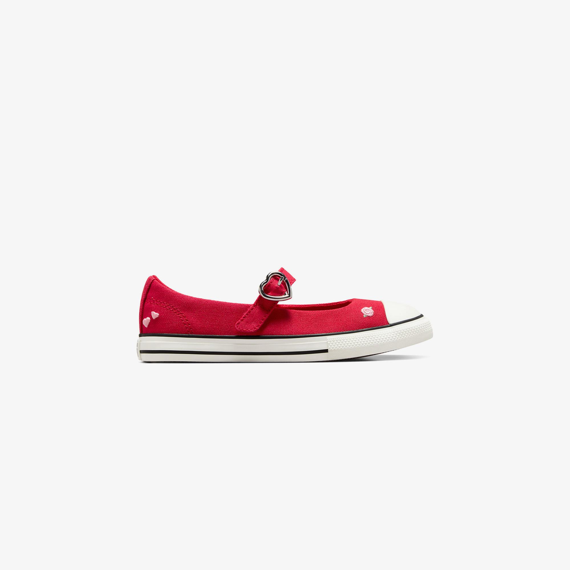 Converse Chuck Taylor All Star Dainty Mary Jane Valentine's Day Çocuk Kırmızı Babet
