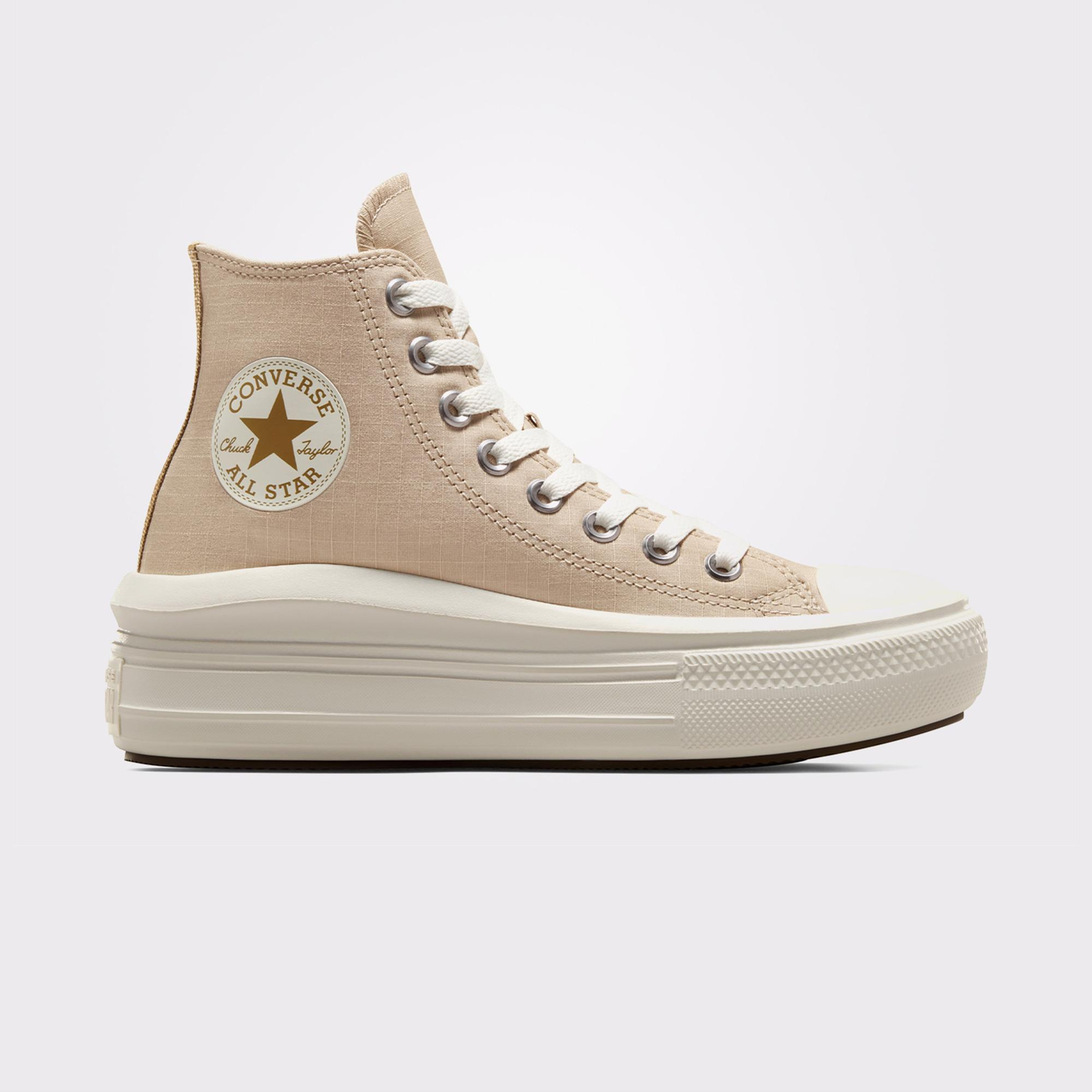 Converse Chuck Taylor All Star Move Unisex Bej Sneaker