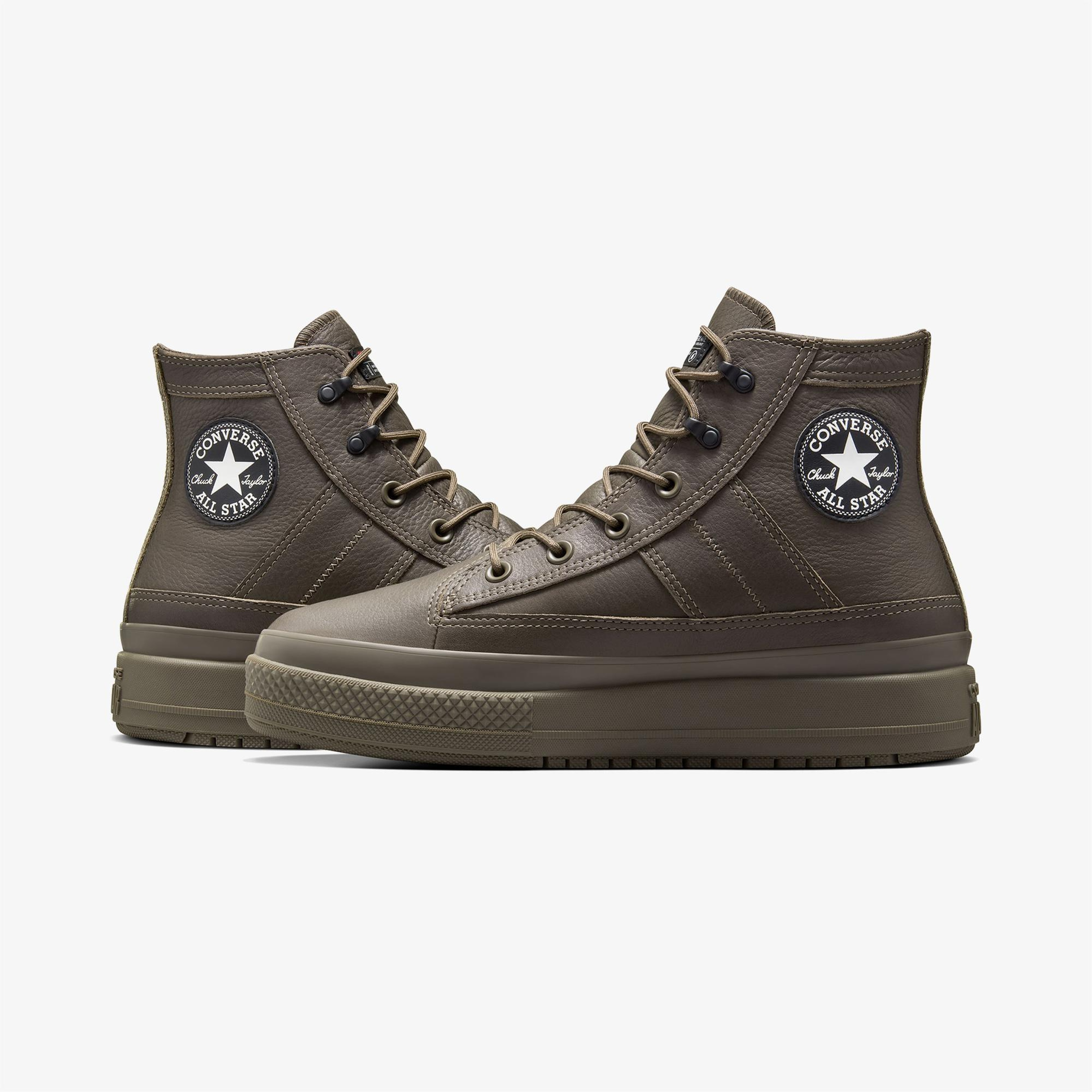 Converse Chuck Taylor All Star Equip Unisex Kahverengi Deri Bot