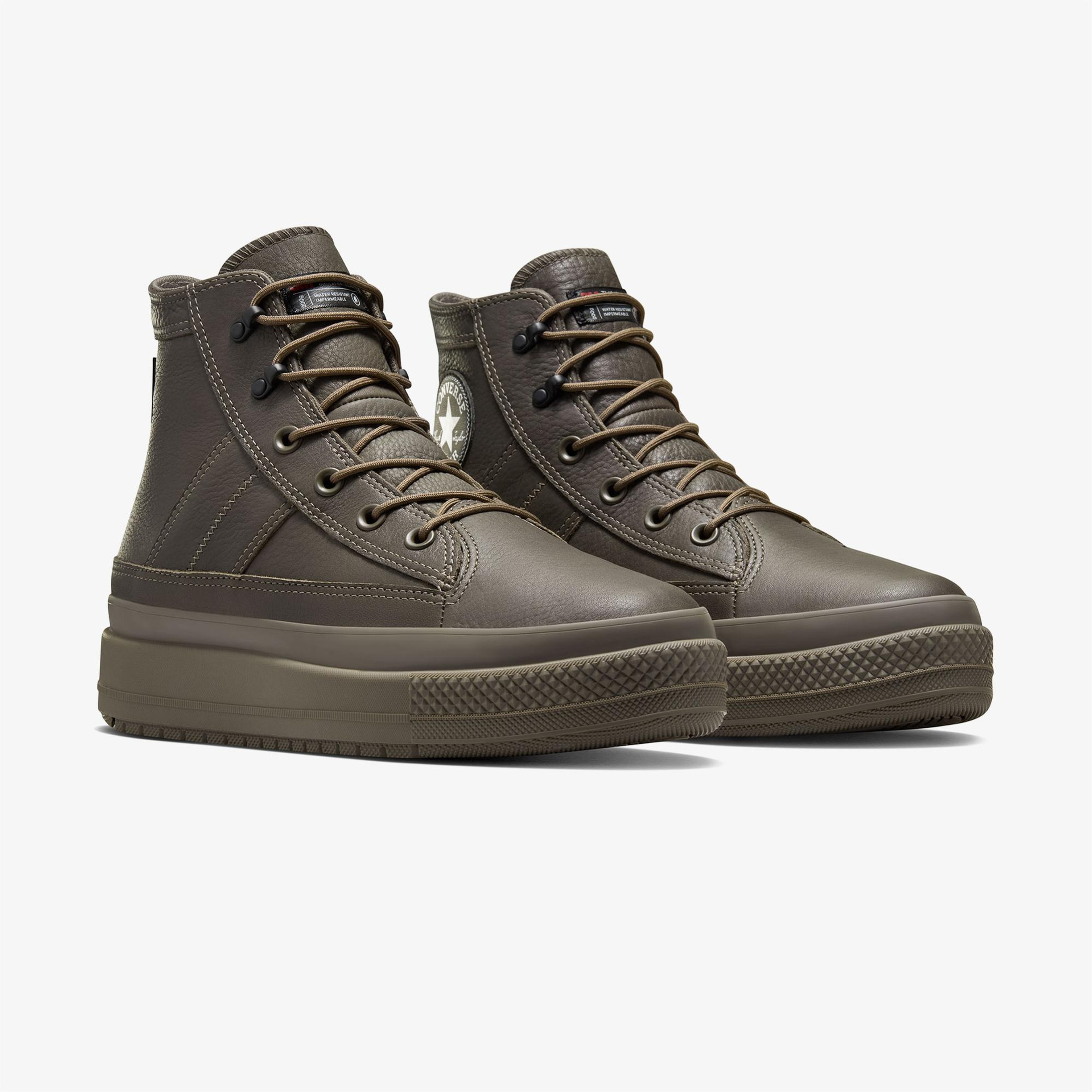 Converse Chuck Taylor All Star Equip Unisex Kahverengi Deri Bot