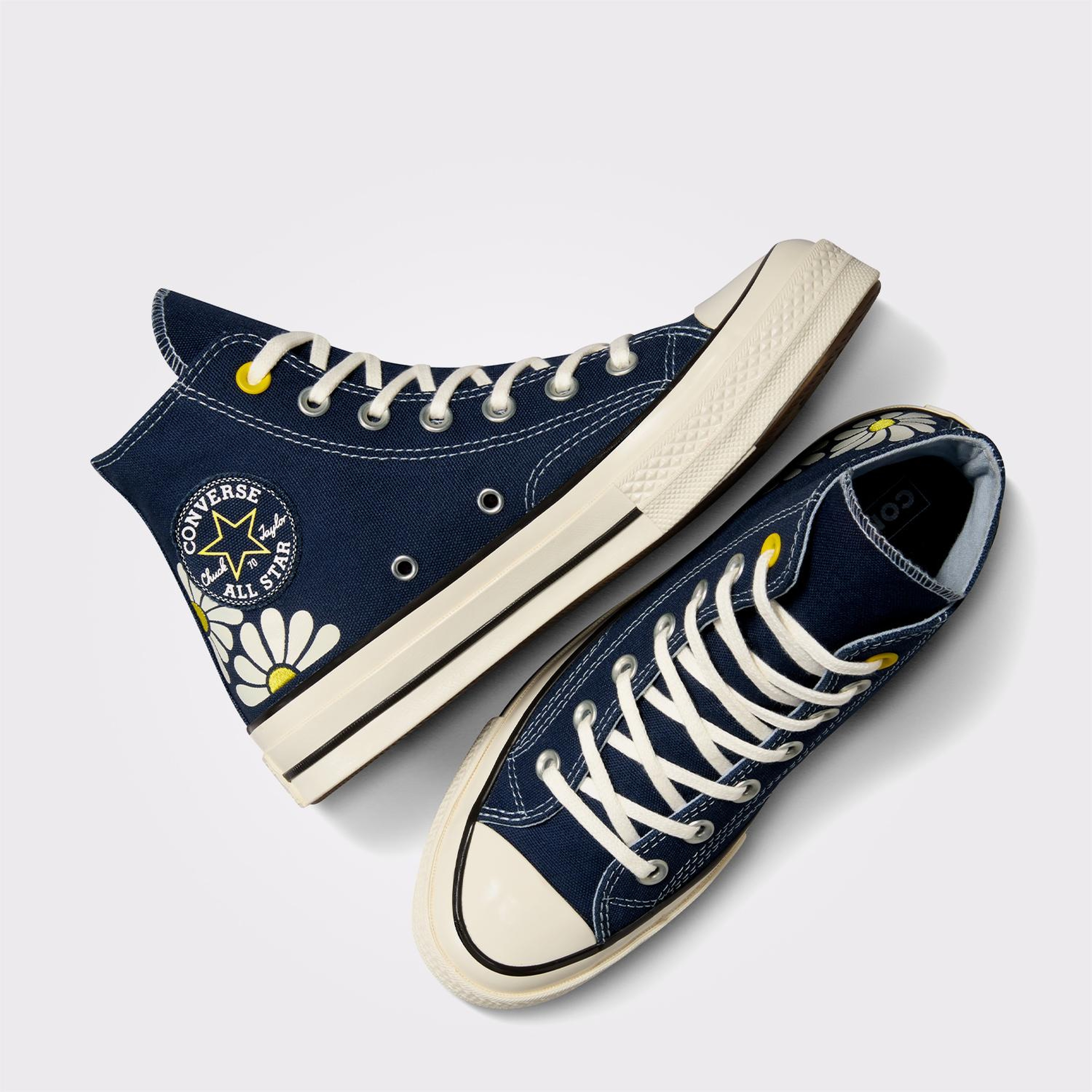 Converse Chuck 70 Floral Kadın Lacivert Sneaker