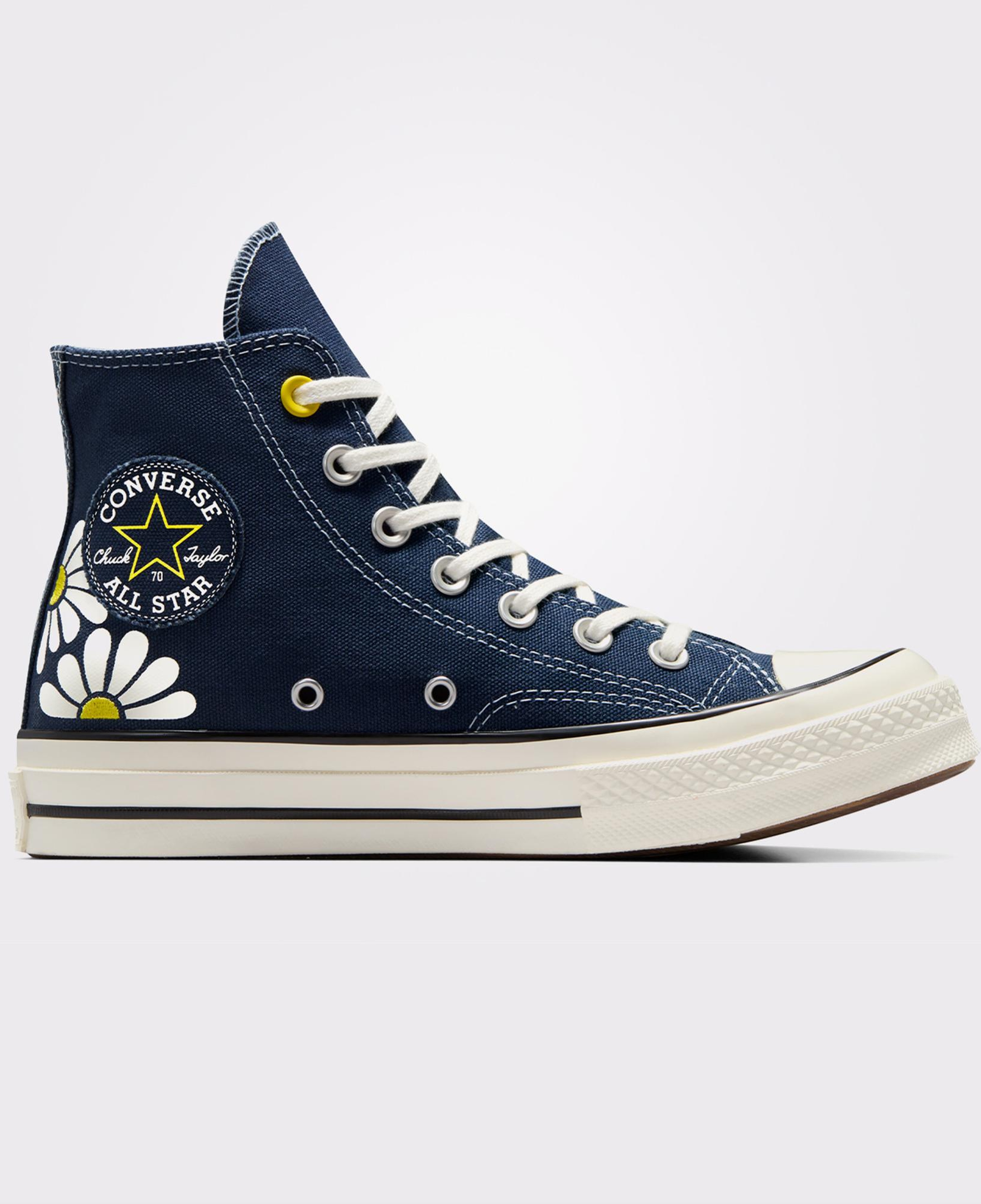 Converse Chuck 70 Floral Kadın Lacivert Sneaker