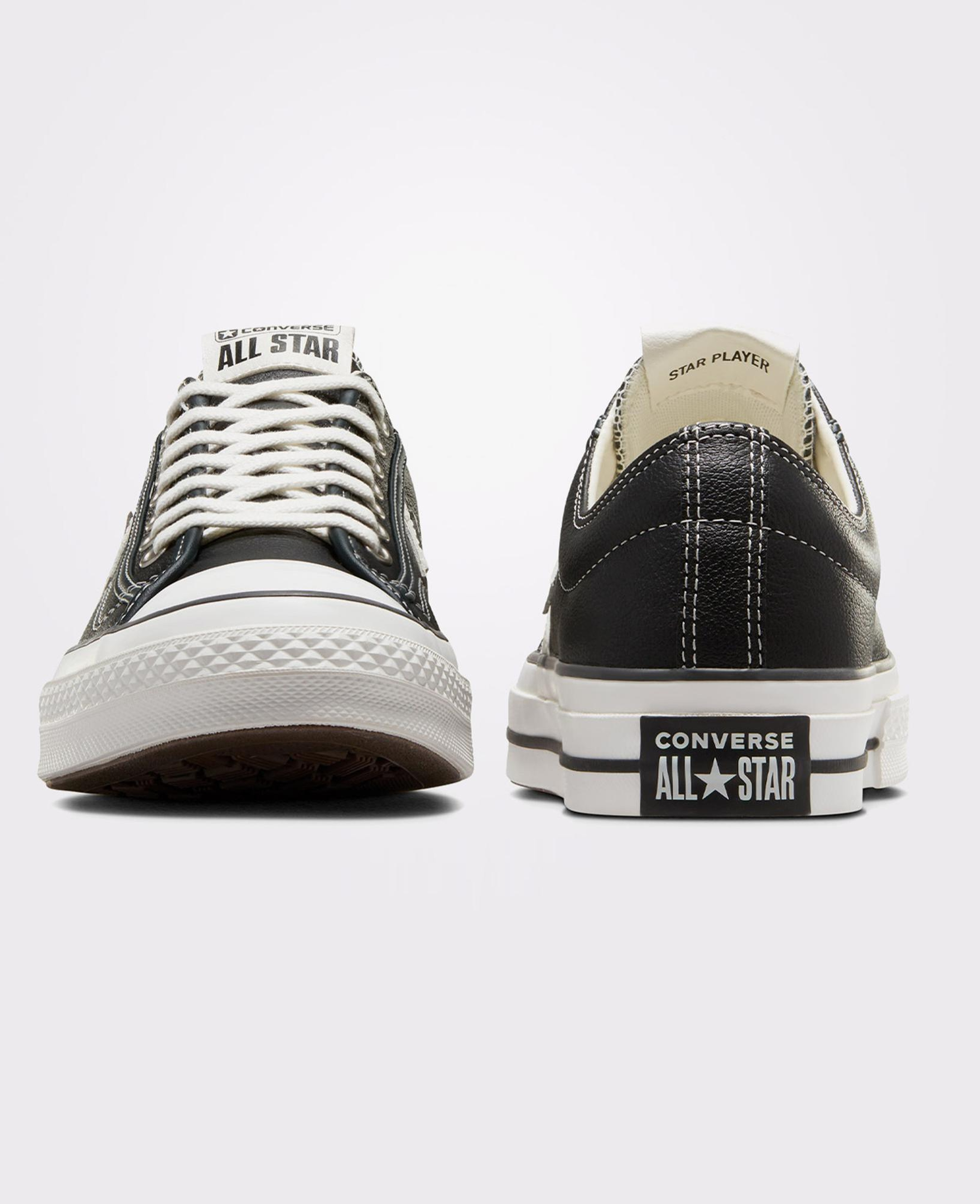 Converse Star Player 76 Fall Unisex Siyah Deri Sneaker