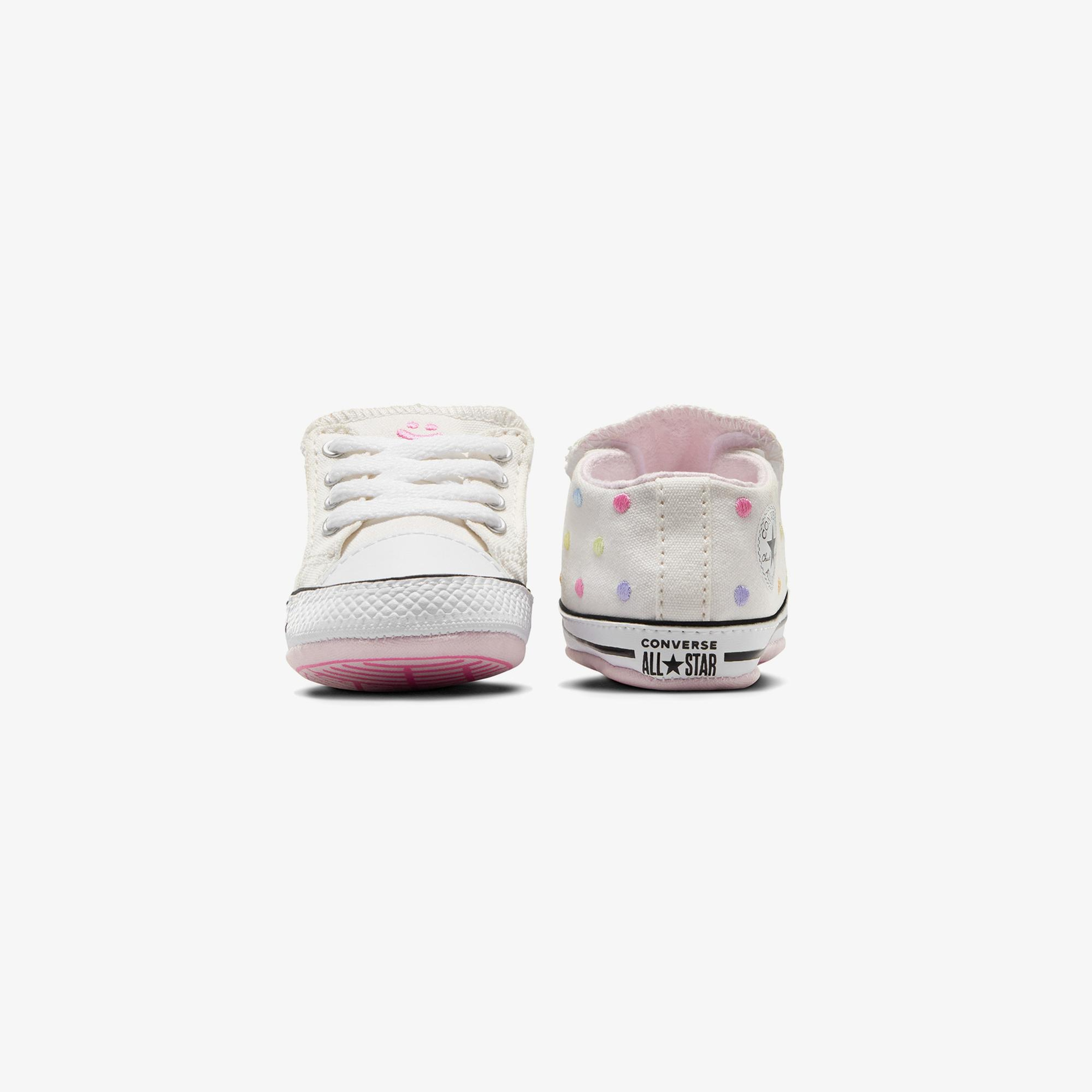 Converse Chuck Taylor All Star Cribster Polka Dots Bebek Beyaz Sneaker