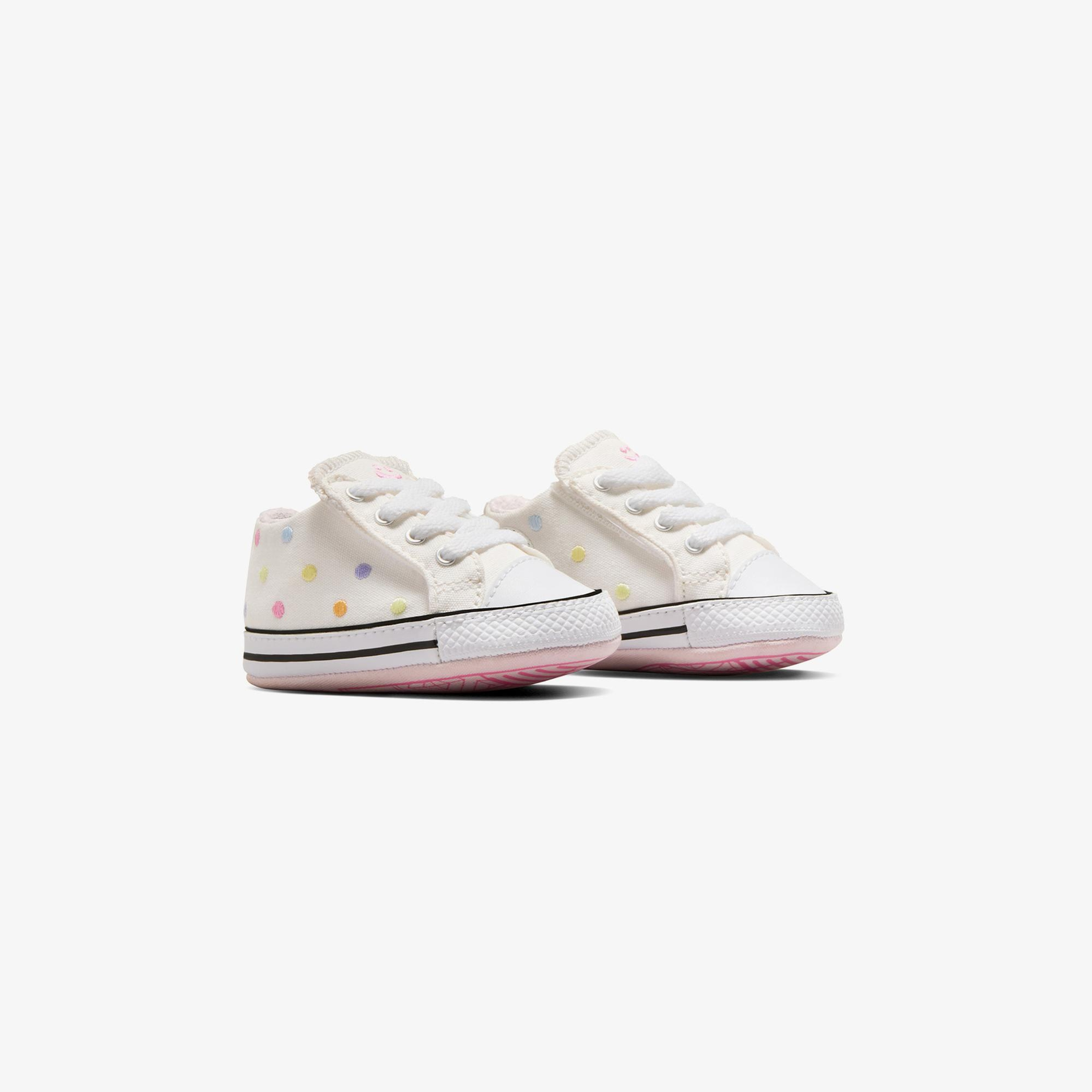 Converse Chuck Taylor All Star Cribster Polka Dots Bebek Beyaz Sneaker