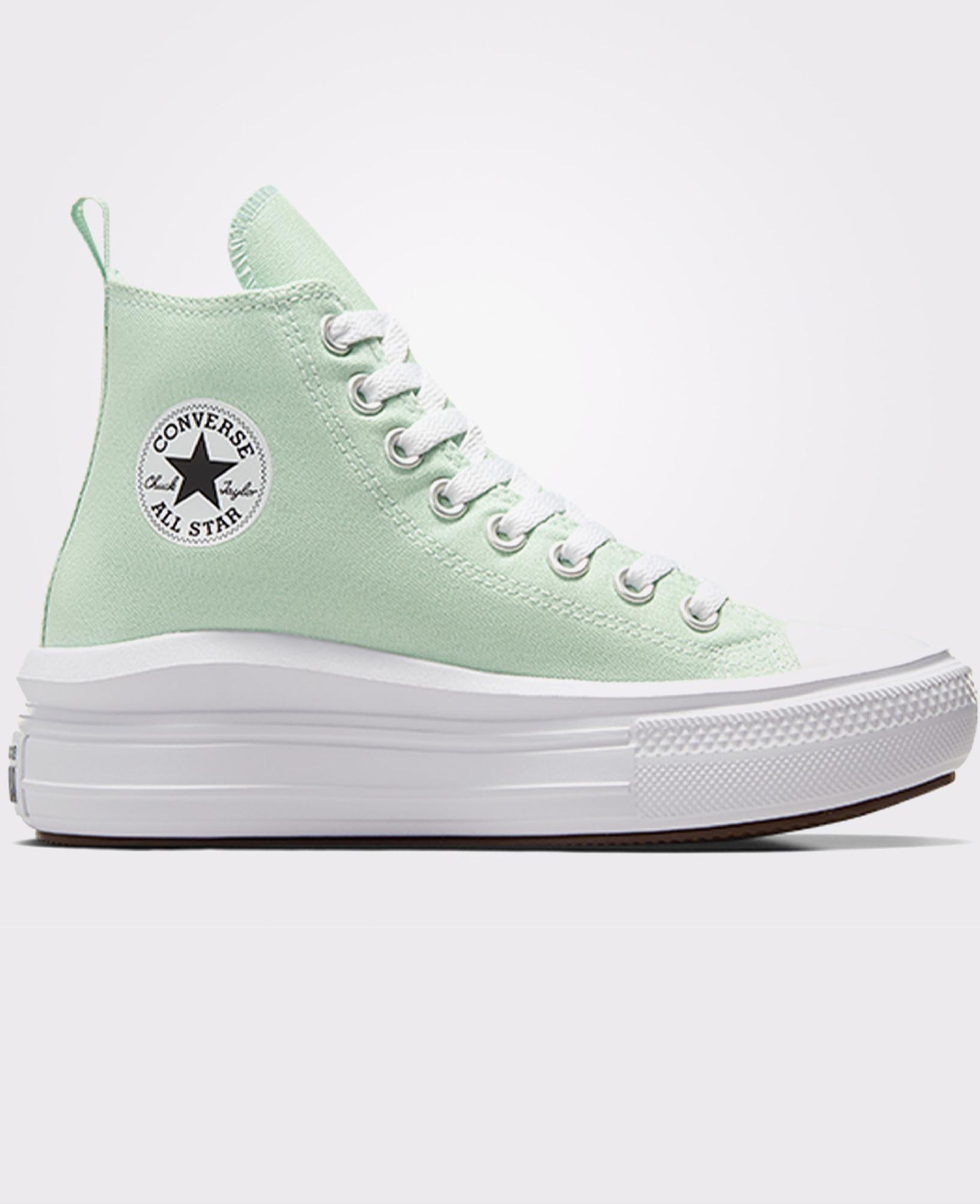Converse Chuck Taylor All Star Move Genç Yeşil Platform Sneaker