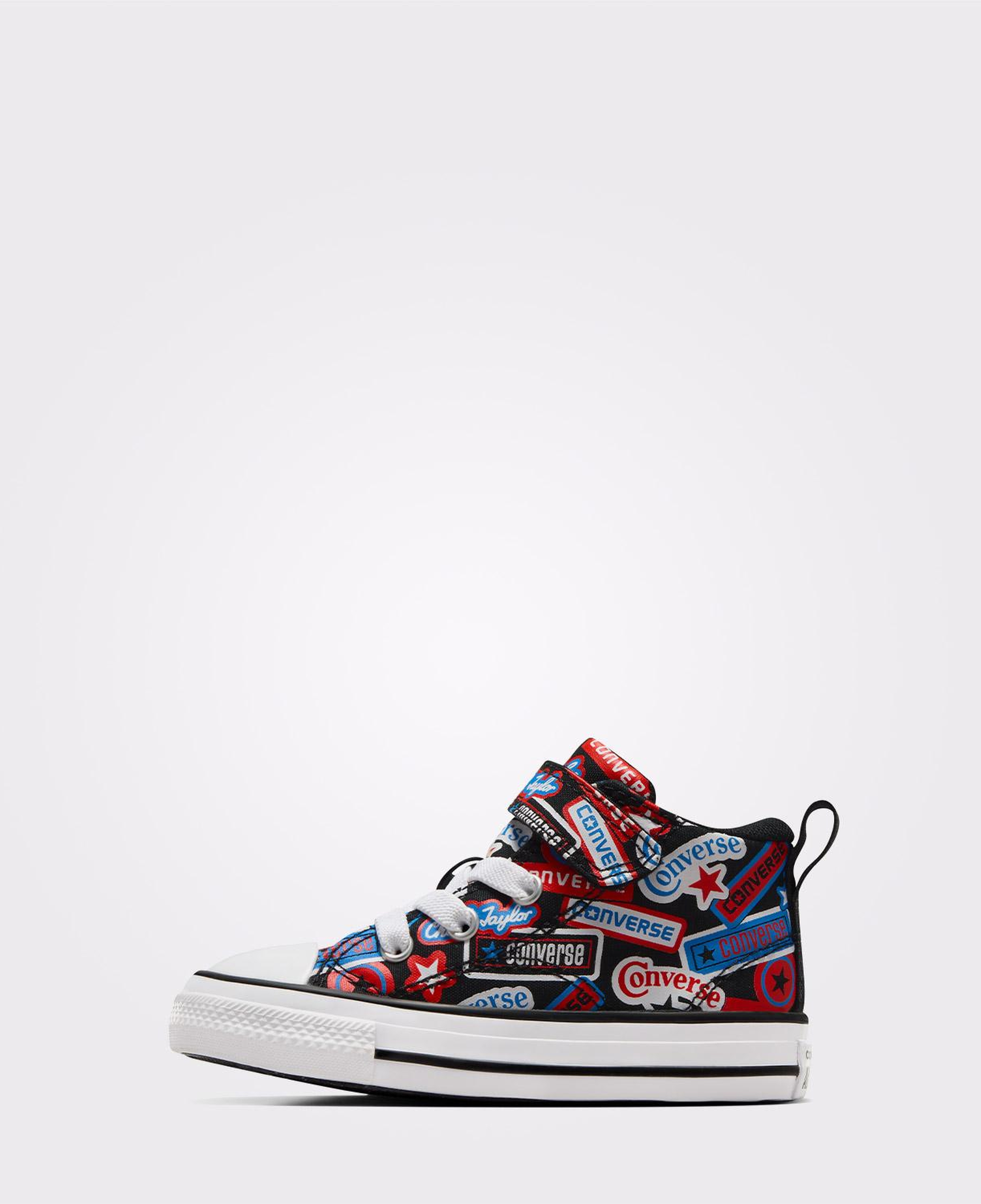 Converse Chuck Taylor All Star Malden Street Stickers Çocuk Siyah Sneaker