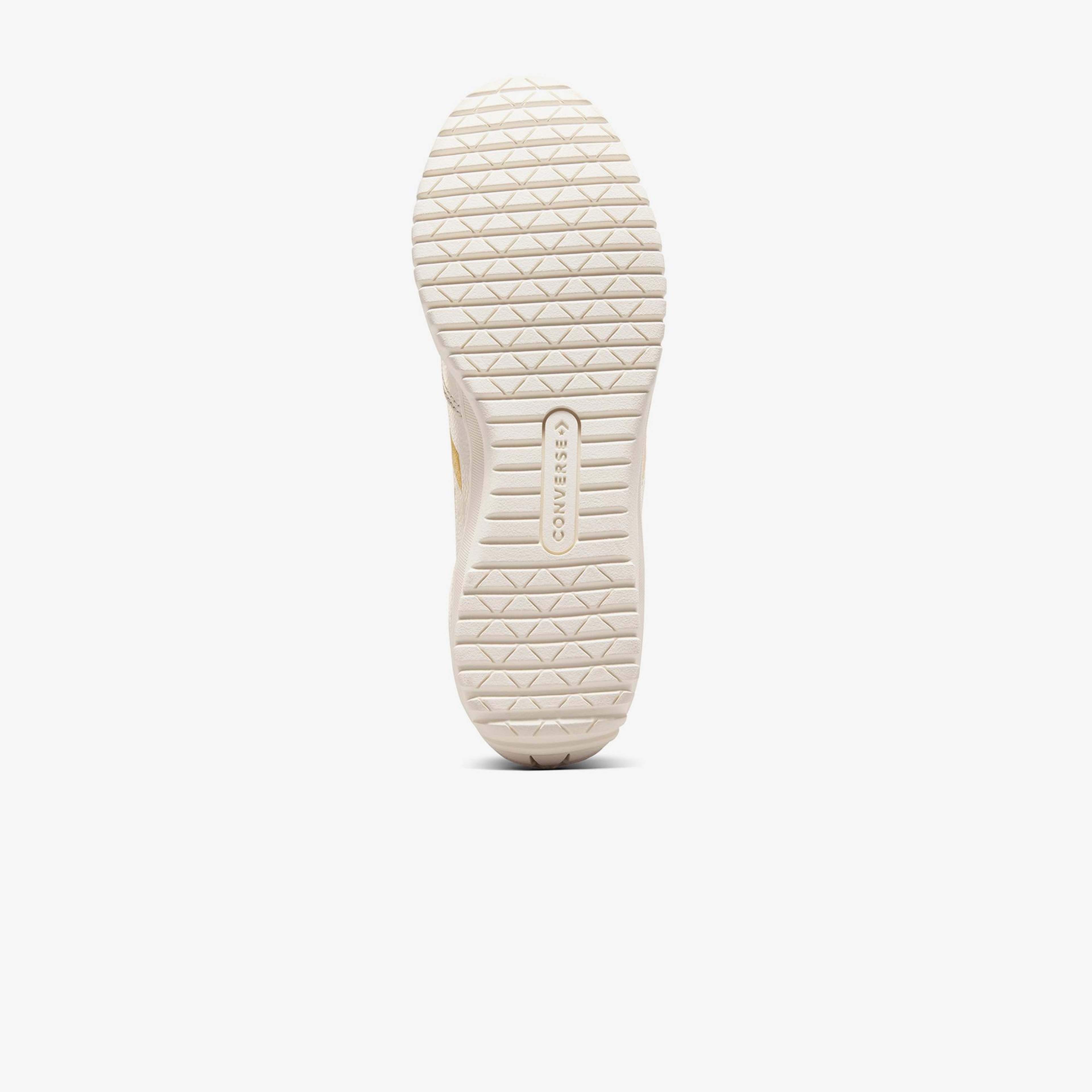 Converse Run Star Trainer Unisex Krem Deri Sneaker