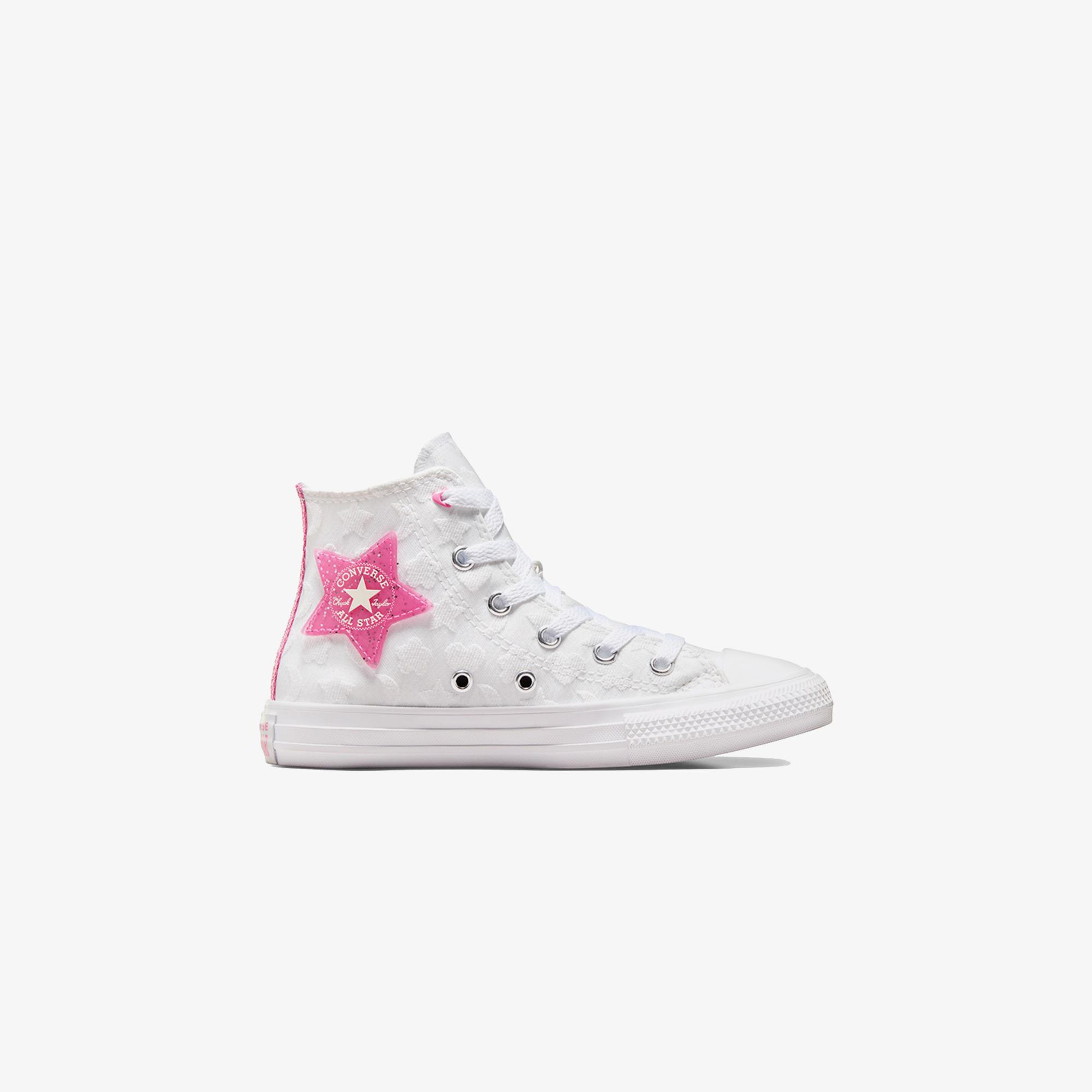 Converse Chuck Taylor All Star Sparkle Çocuk Beyaz Sneaker