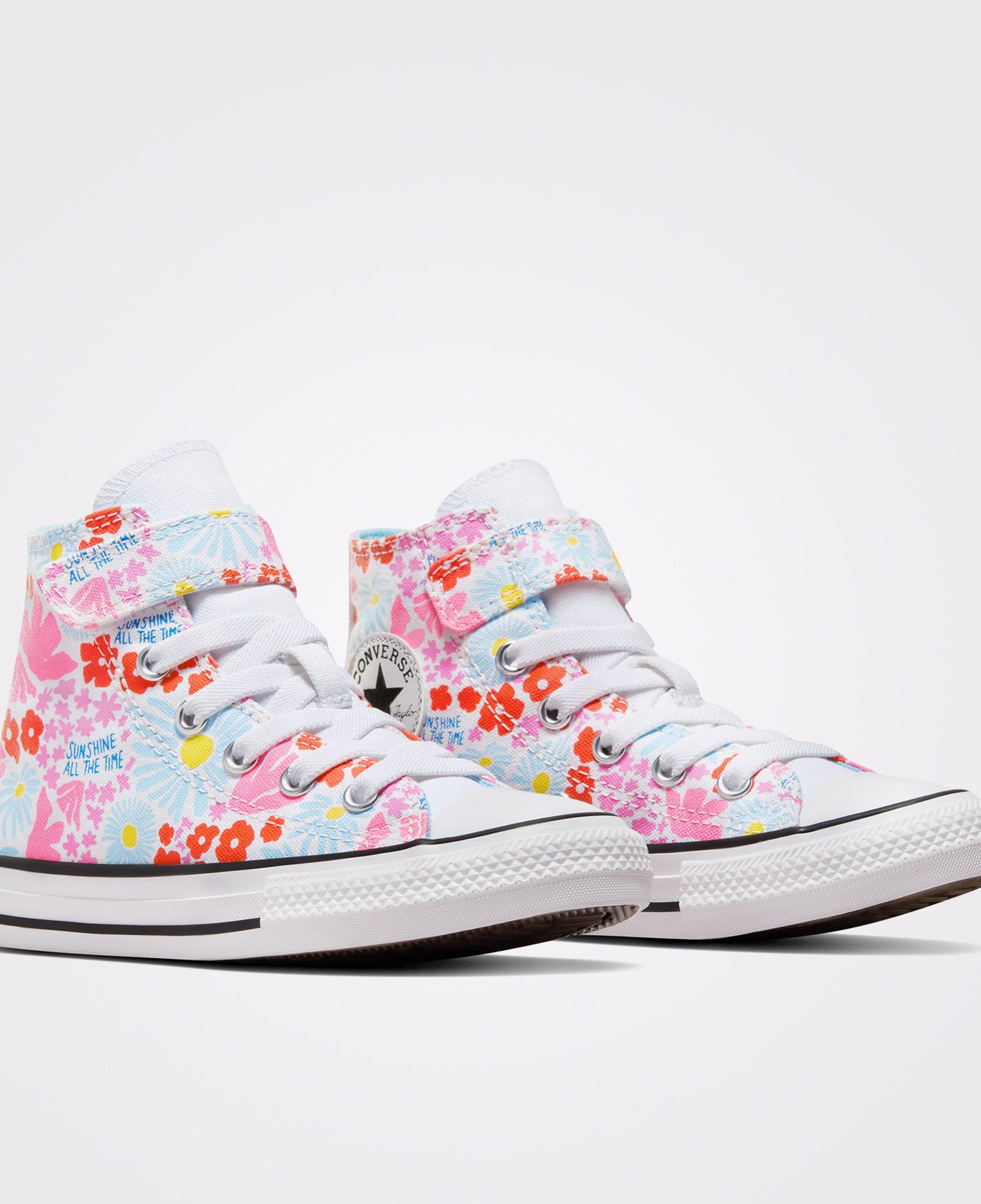 Converse Chuck Taylor All Star Easy On Floral Çocuk Renkli Sneaker