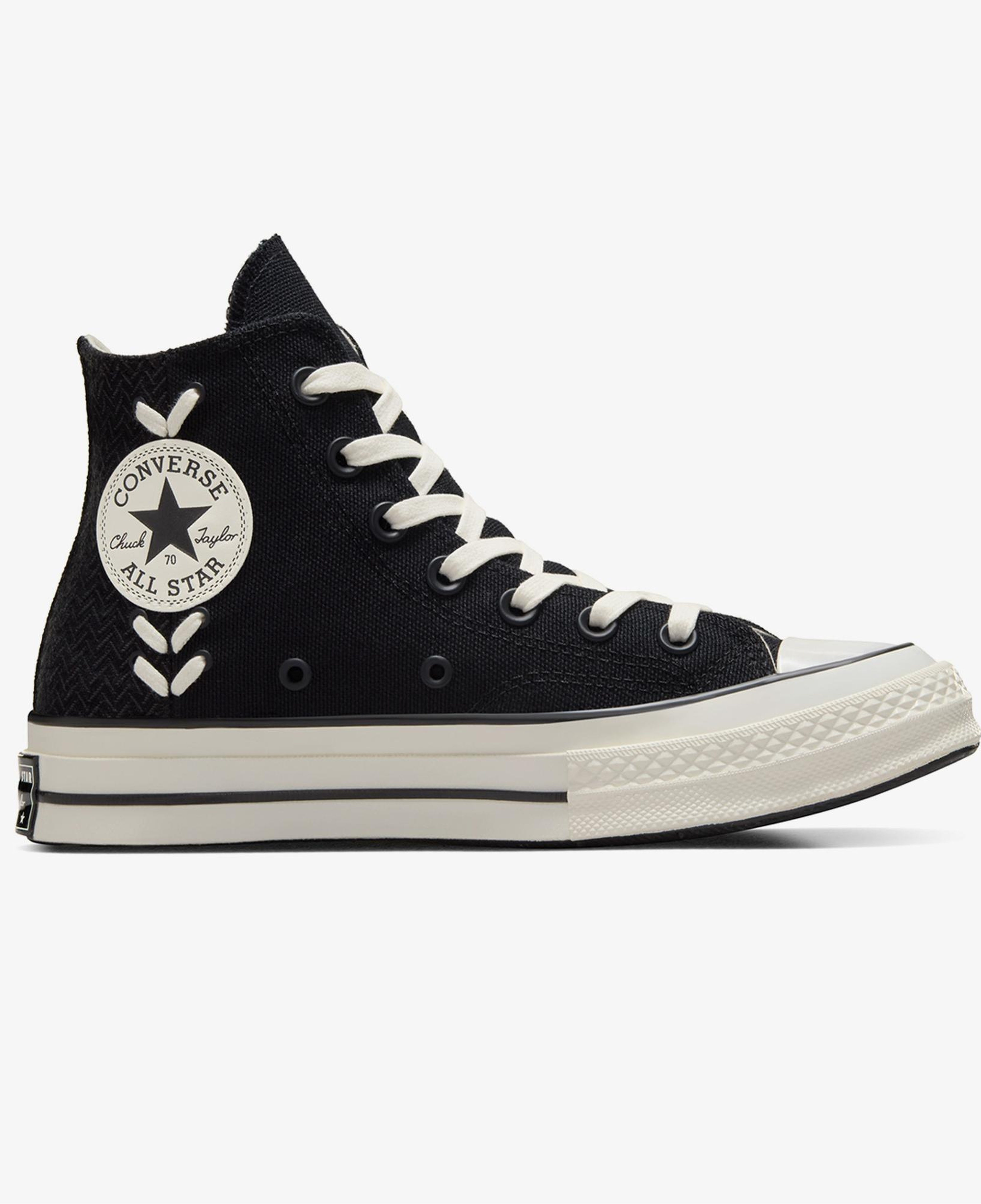 Converse Chuck 70 Crafted Laces Unisex Siyah Sneaker