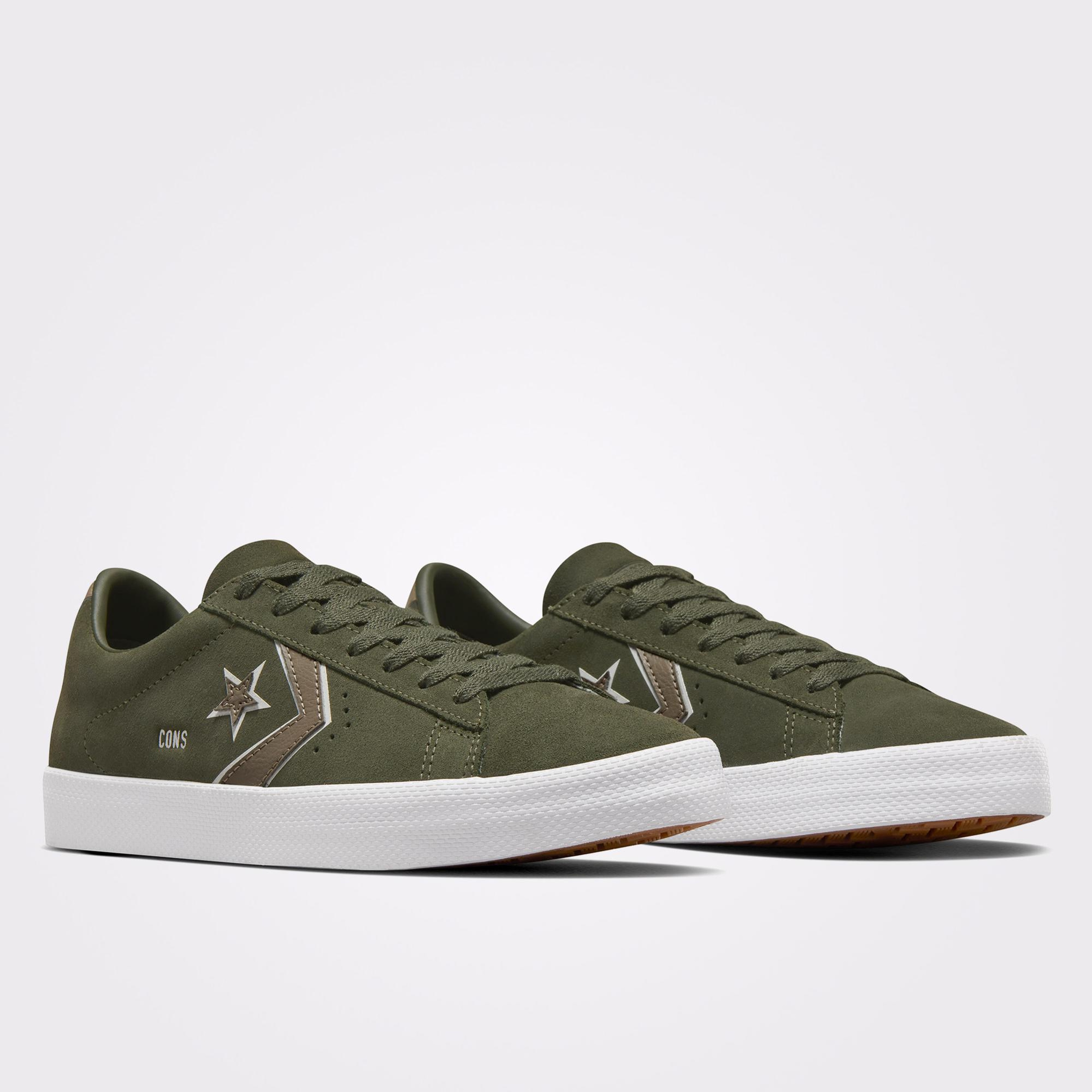 Converse Cons Pl Vulc Pro Classic Unisex Yeşil Süet Sneaker