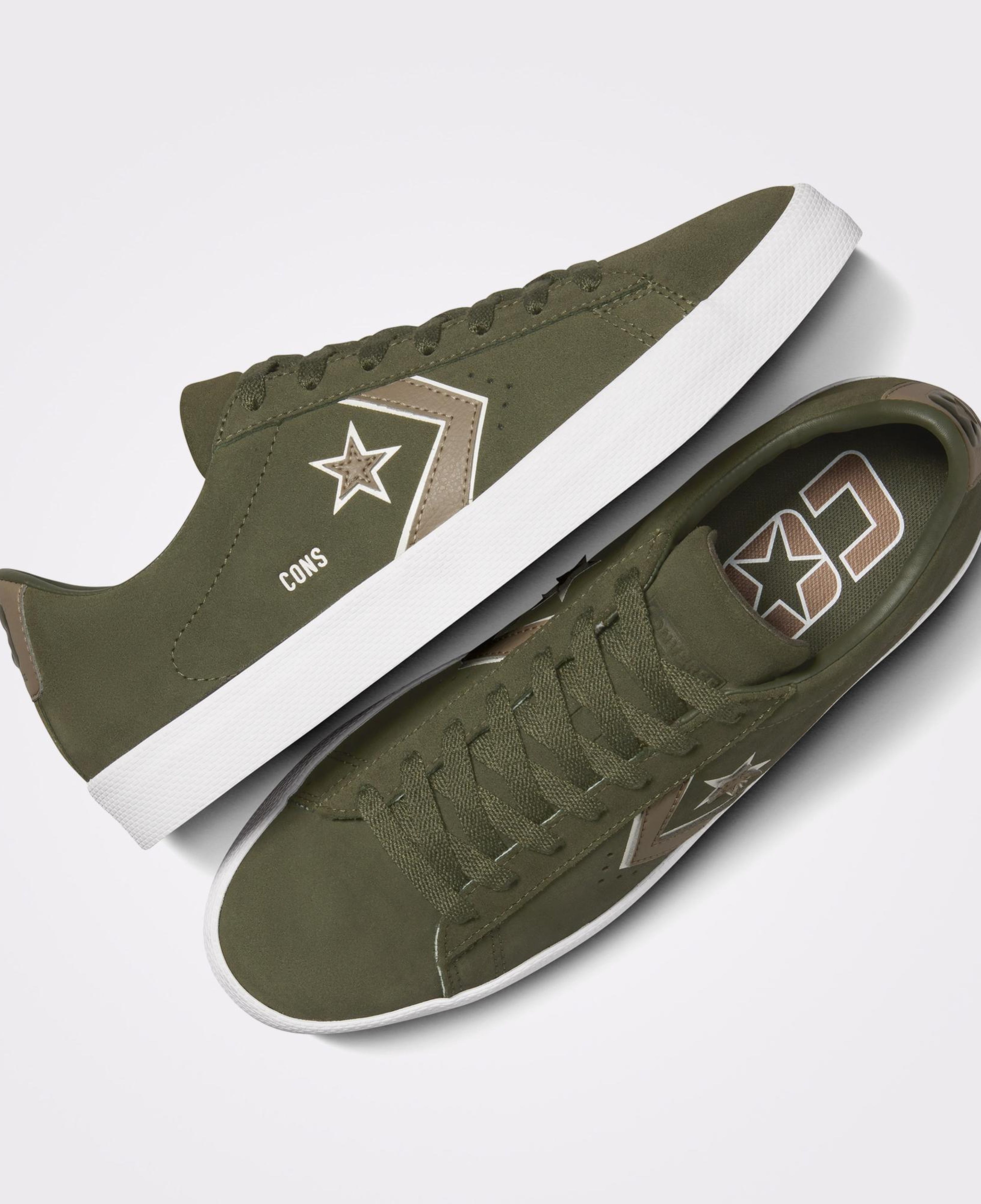 Converse Cons Pl Vulc Pro Classic Unisex Yeşil Süet Sneaker