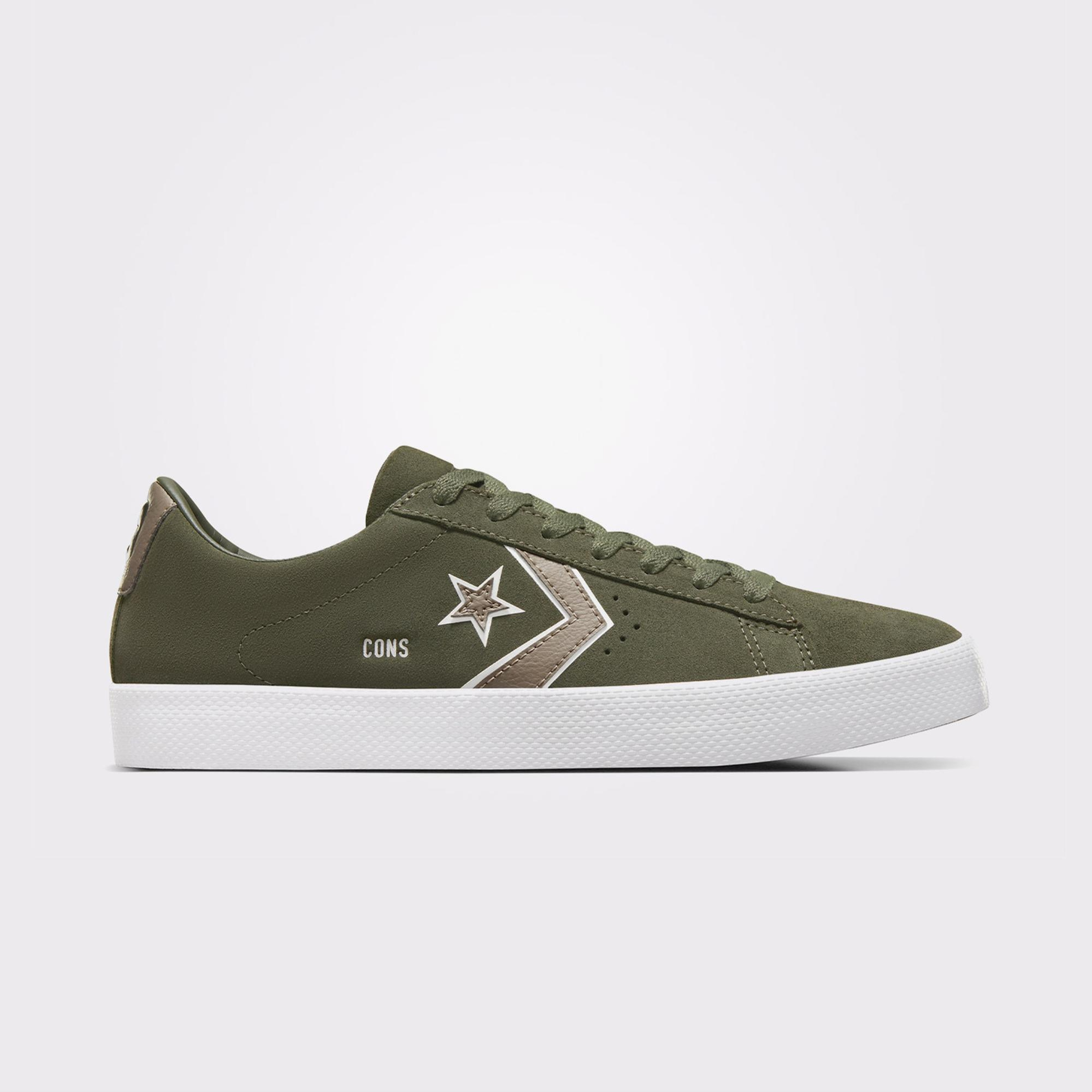 Converse Cons Pl Vulc Pro Classic Unisex Yeşil Süet Sneaker