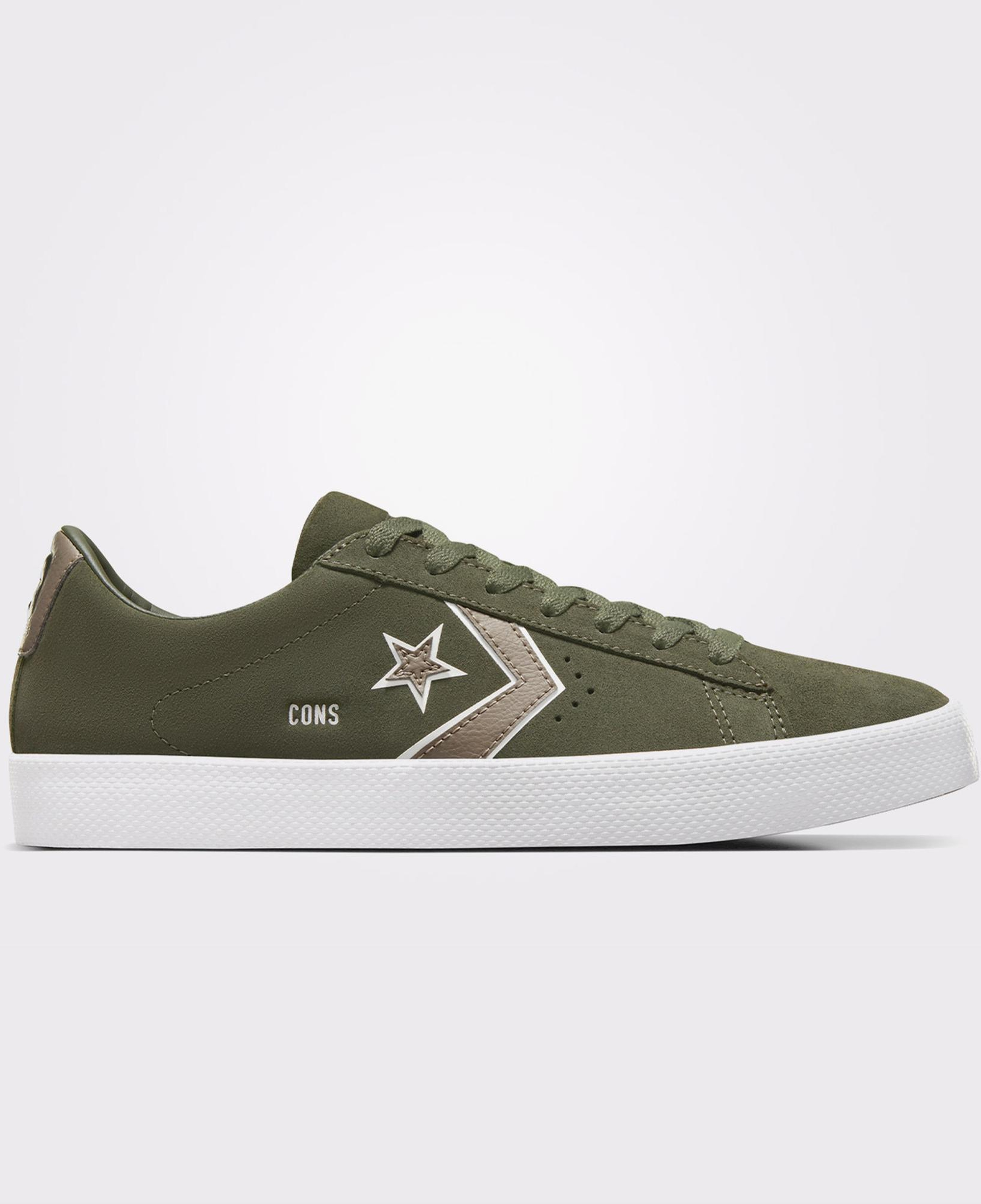 Converse Cons Pl Vulc Pro Classic Unisex Yeşil Süet Sneaker