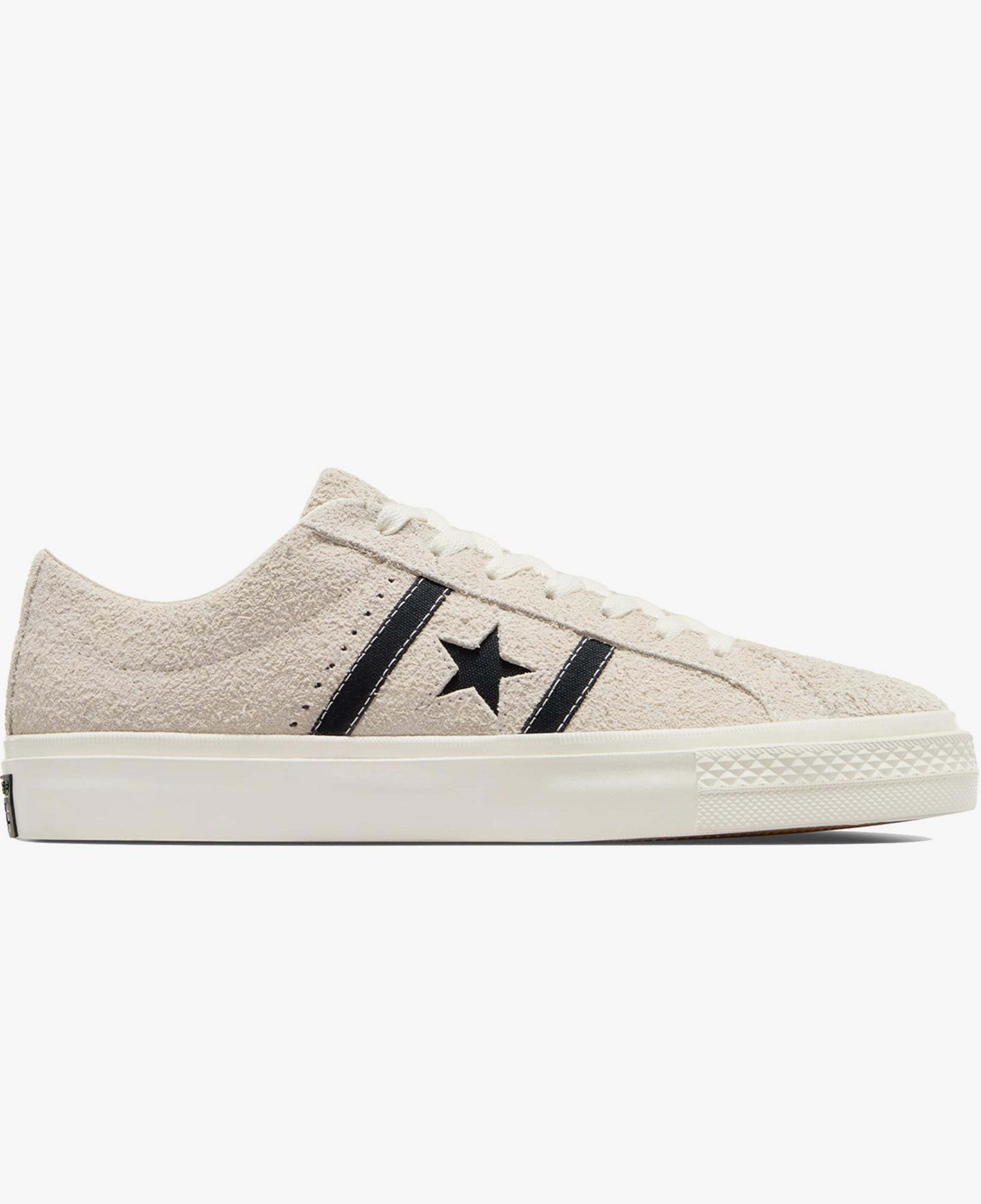 Converse One Star Academy Pro Unisex Krem Süet Sneaker