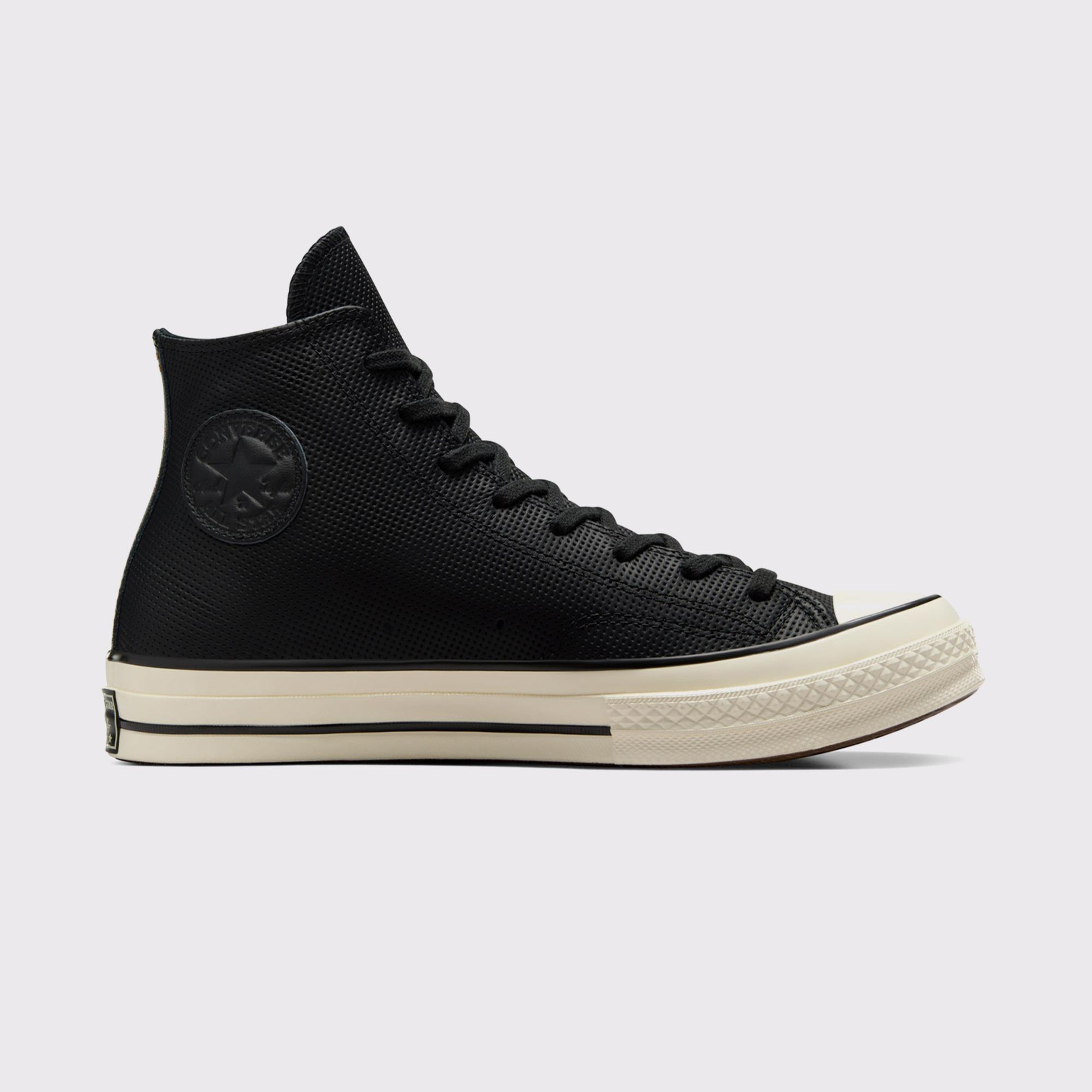 Converse Chuck 70 Unisex Siyah Deri Sneaker