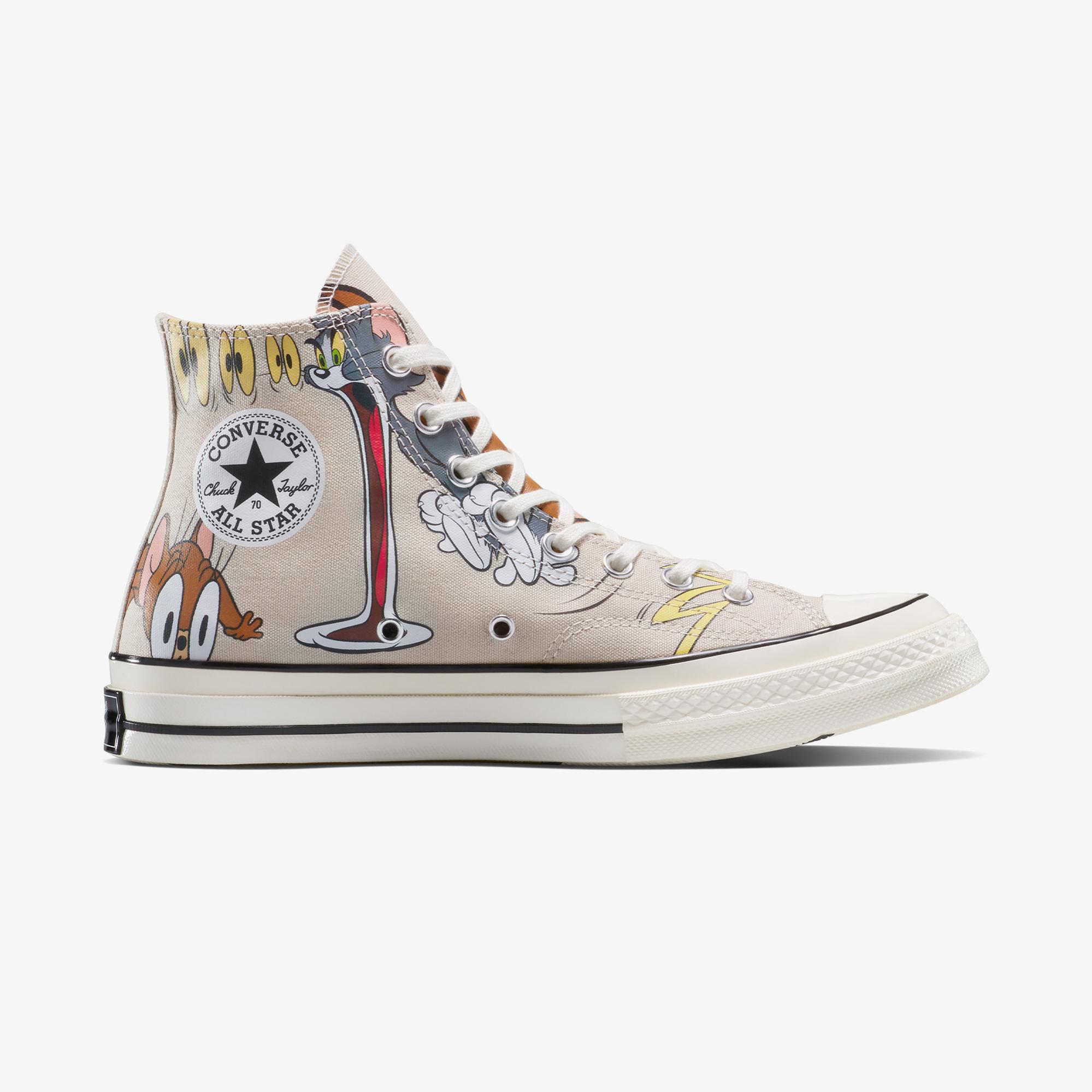 Converse x Tom & Jerry Chuck 70 Unisex Bej Sneaker