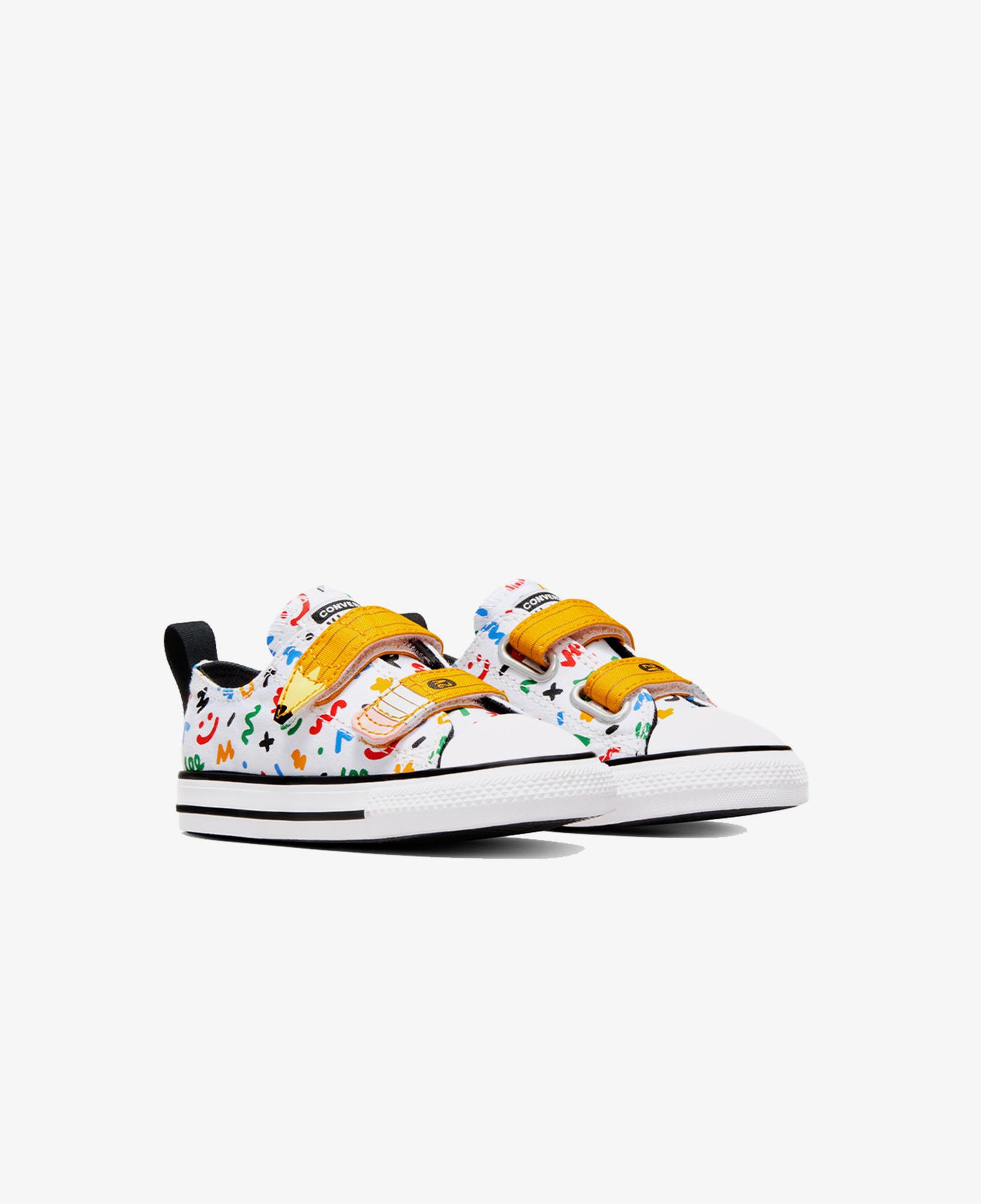Converse Chuck Taylor All Star Doodles Çocuk Beyaz Sneaker
