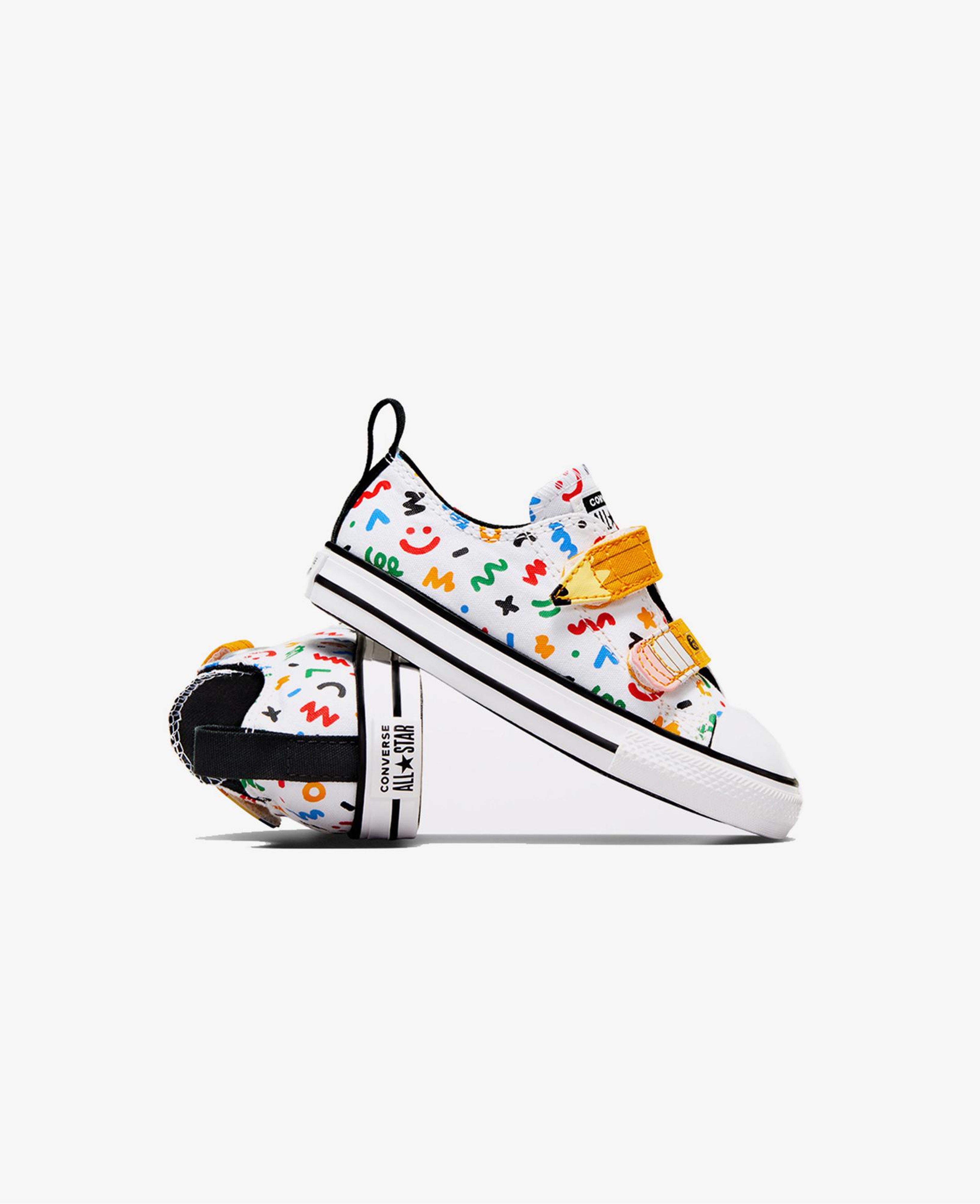 Converse Chuck Taylor All Star Doodles Çocuk Beyaz Sneaker