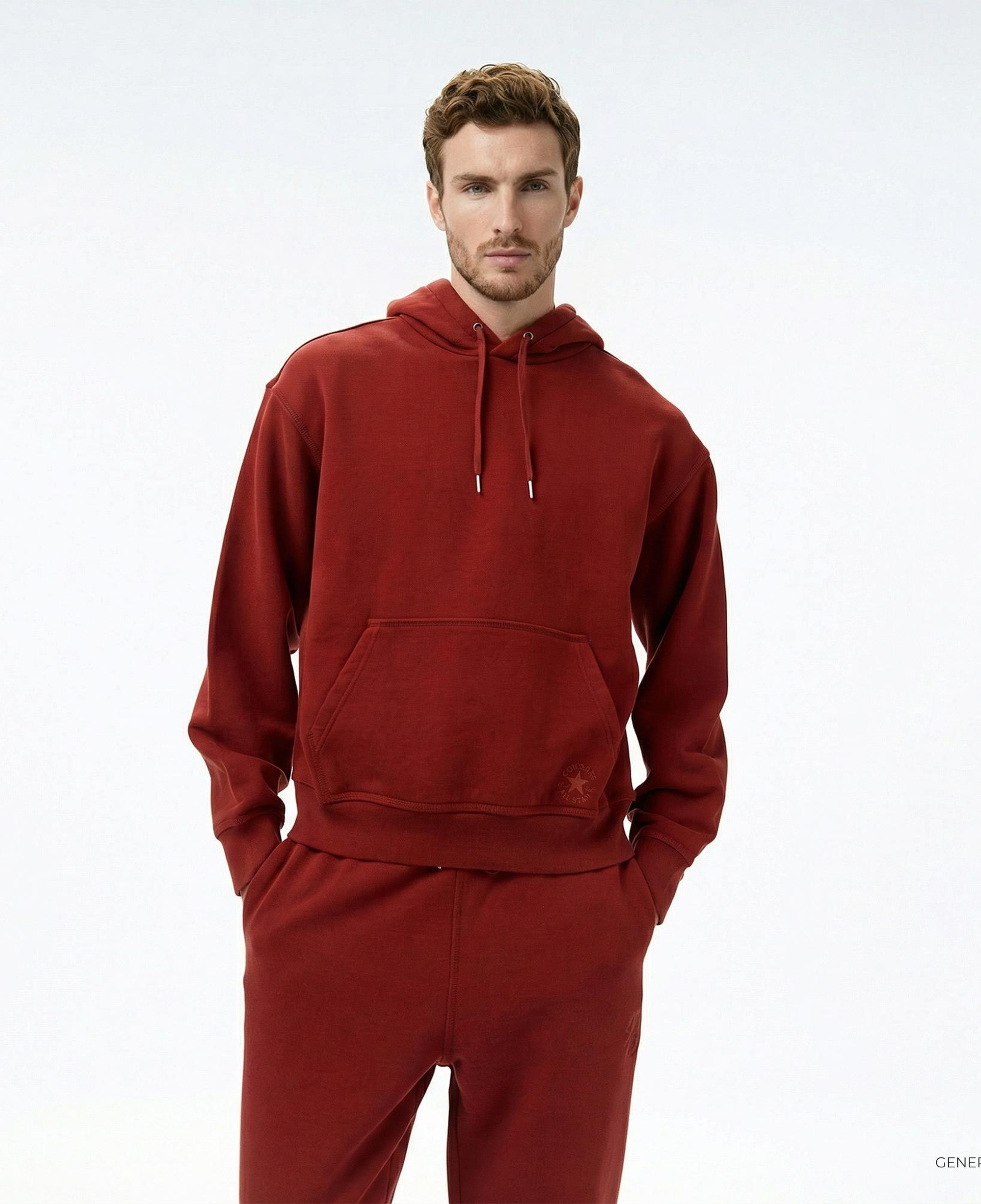 Converse Erkek Bordo Sweatshirt