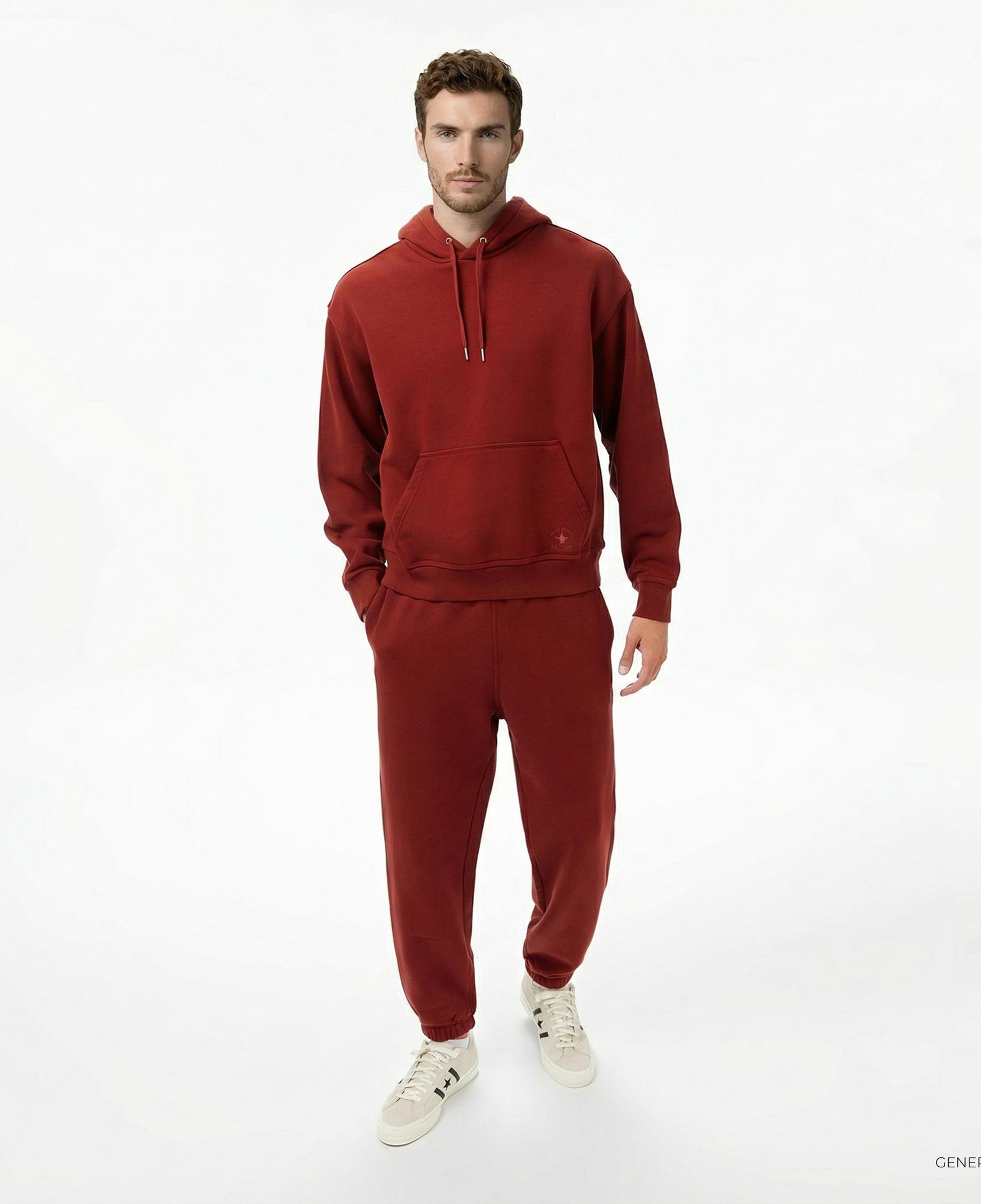 Converse Erkek Bordo Sweatshirt