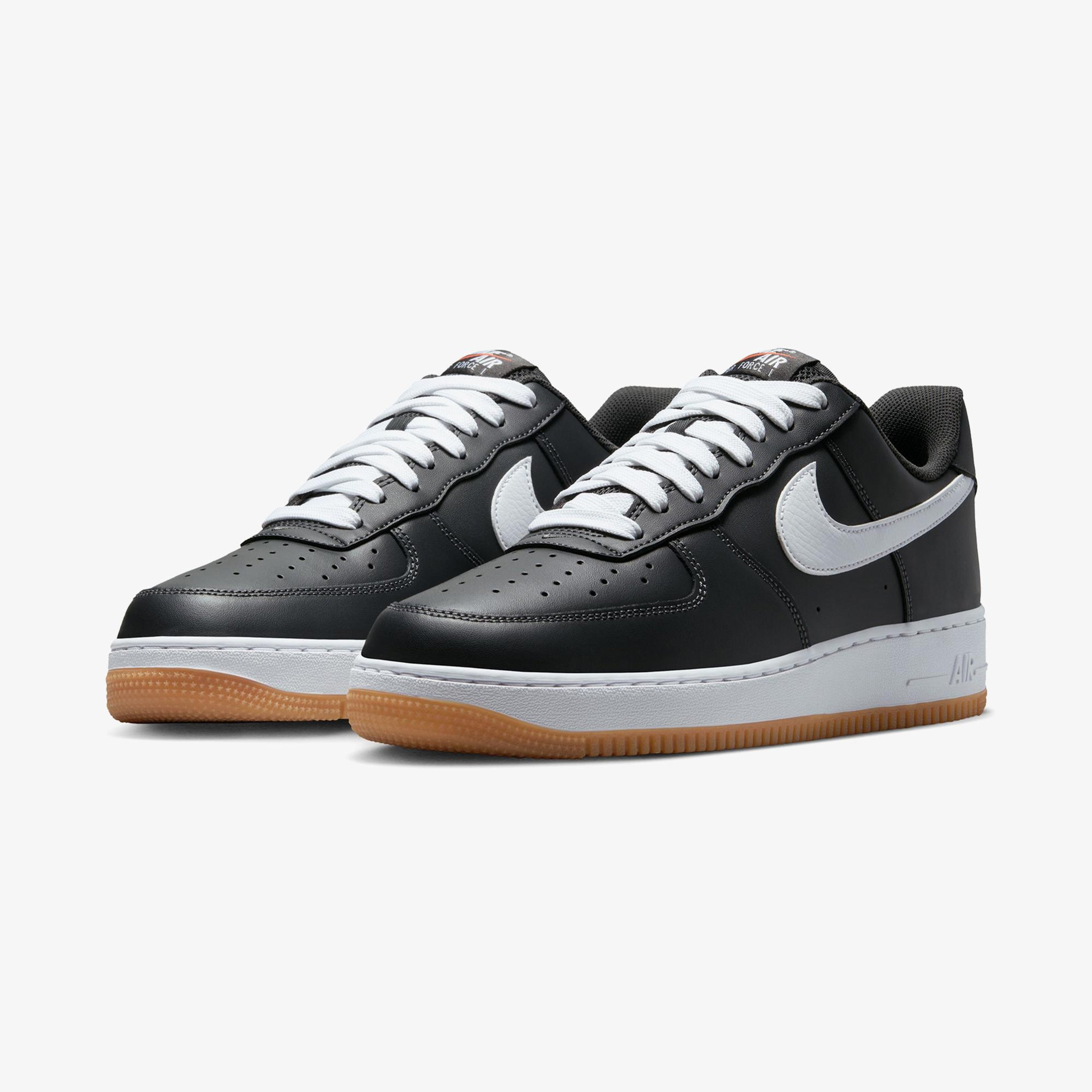 Nike Air Force 1 '07 LV8 Erkek Siyah Spor Ayakkabı