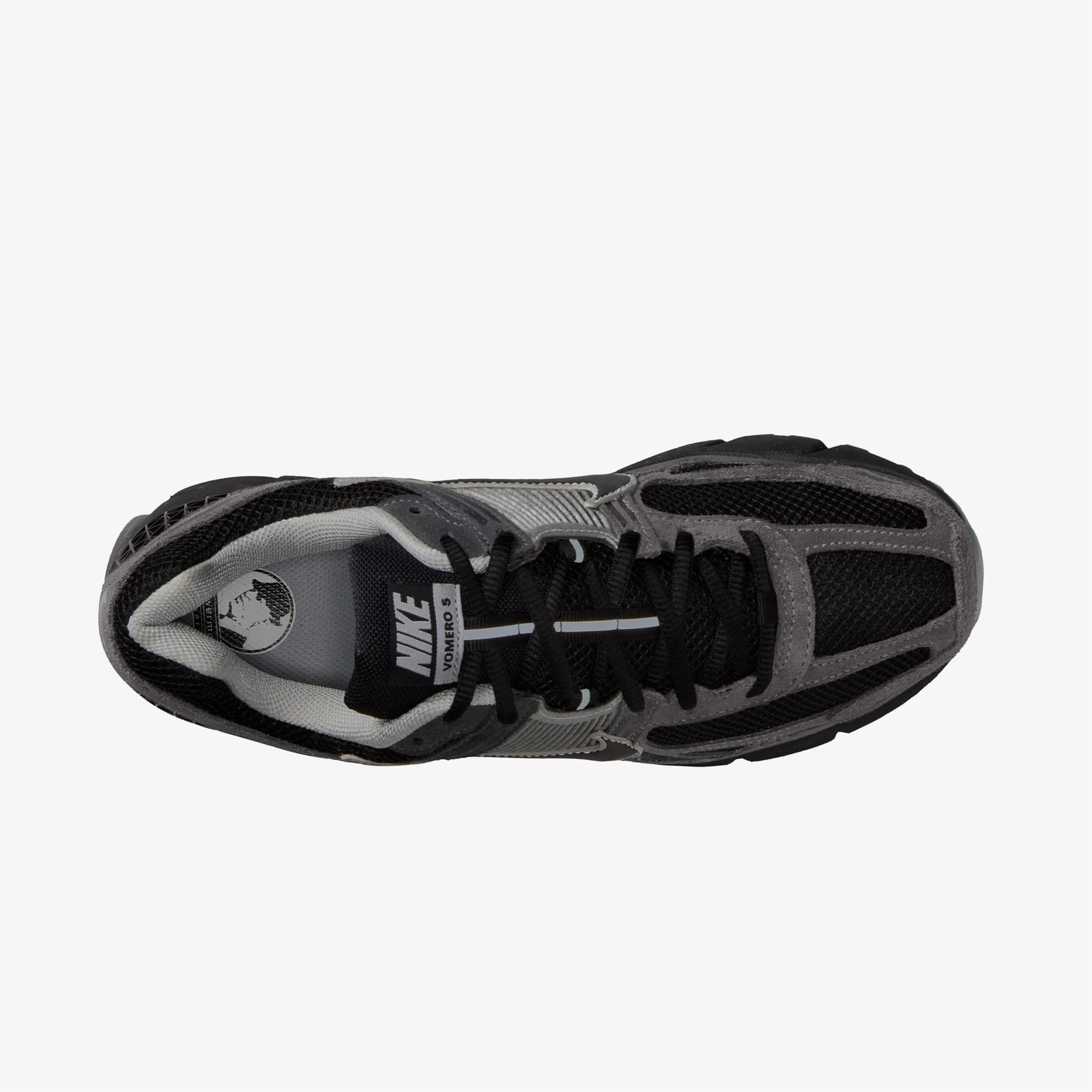 Nike Zoom Vomero 5 Erkek Siyah Spor Ayakkabı