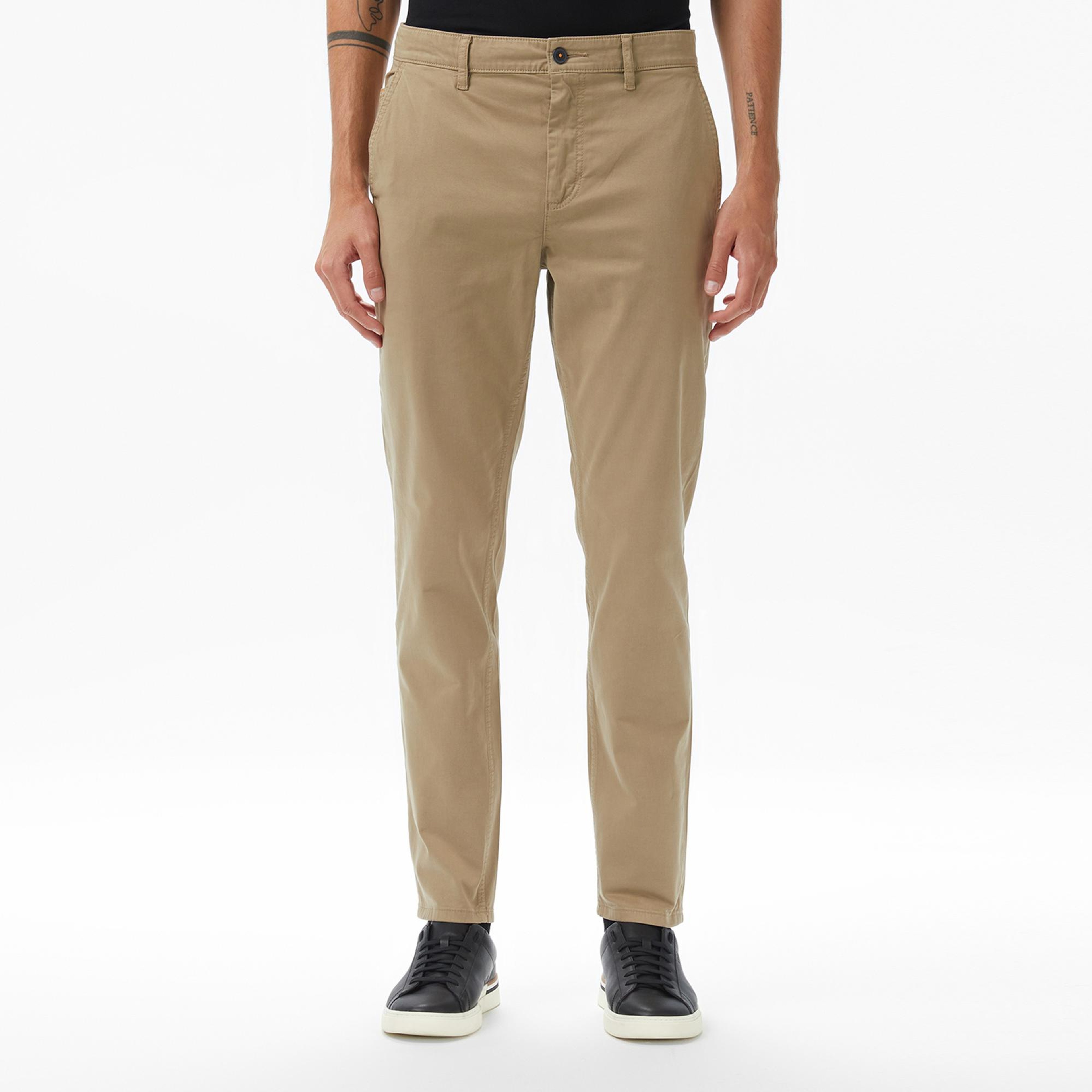 Boss Chino Erkek Kahverengi Pantolon