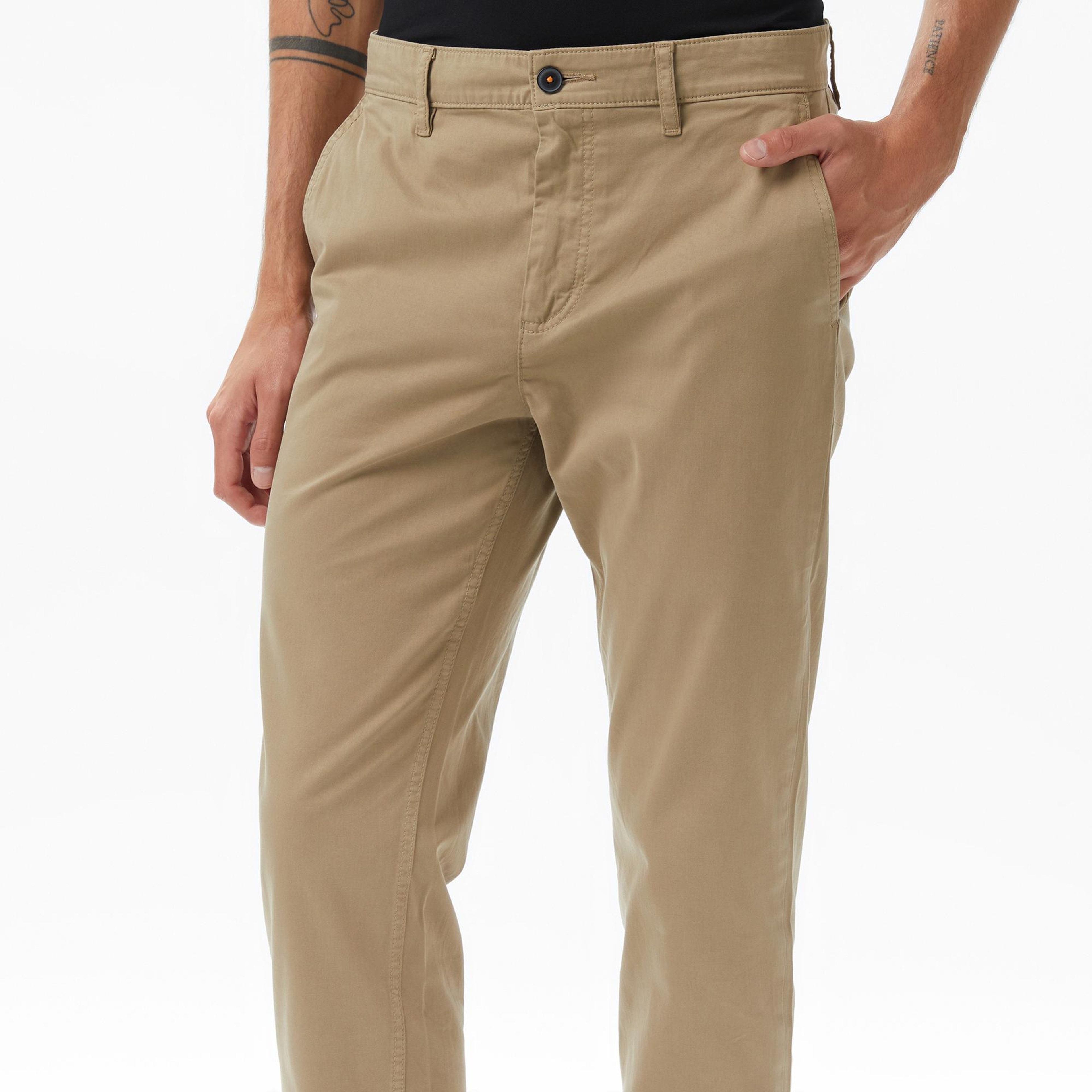 Boss Chino Erkek Kahverengi Pantolon