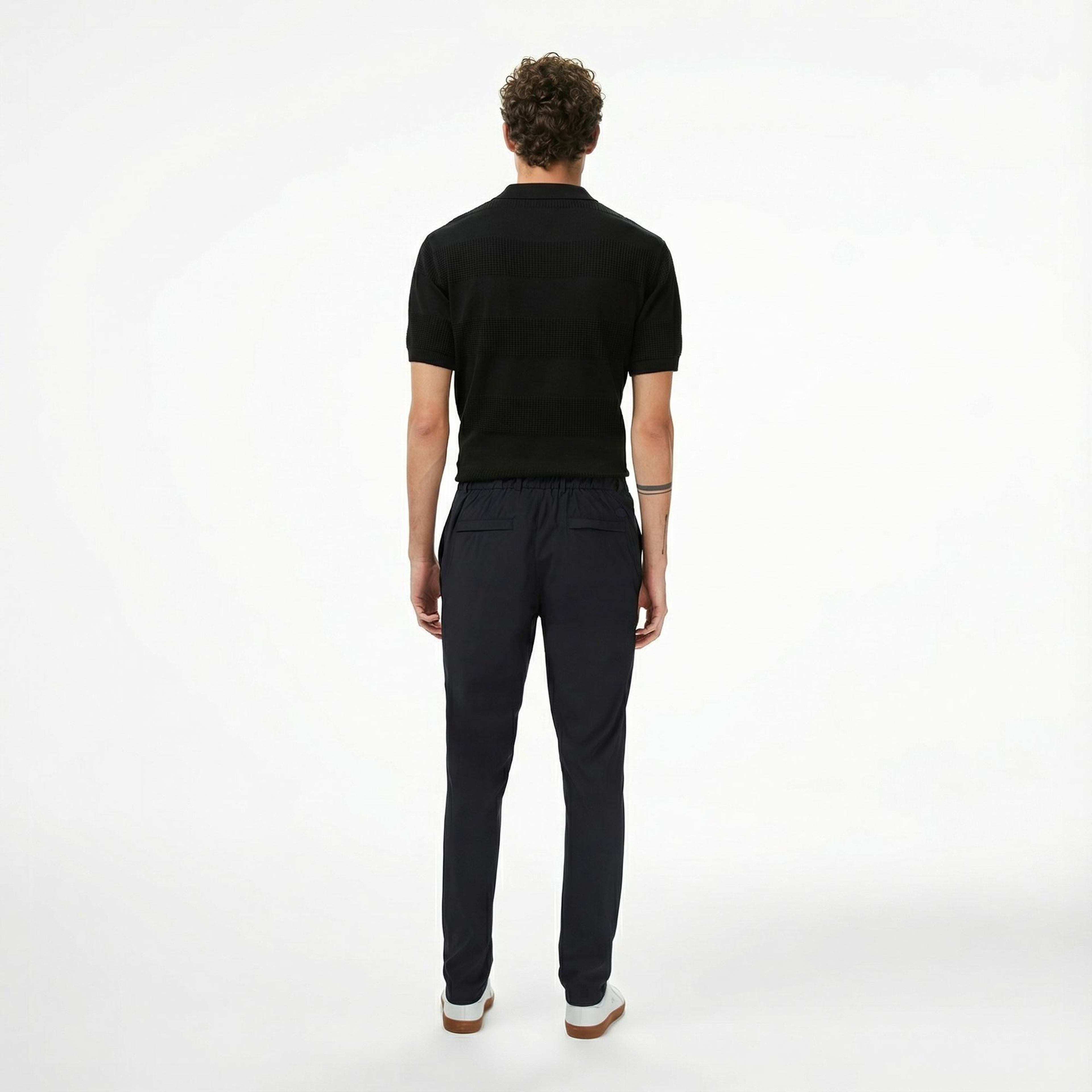 Lacoste Erkek Siyah Pantolon