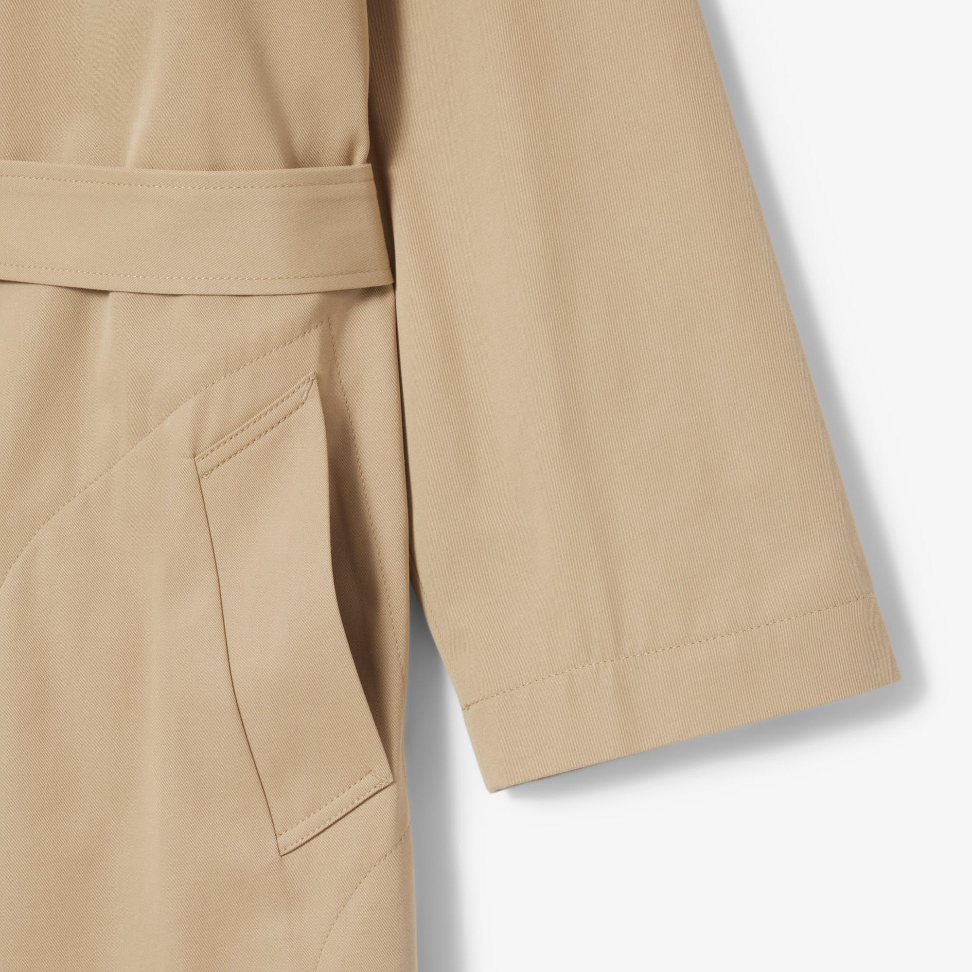 Lacoste Kadın Relaxed Fit Bej Trençkot