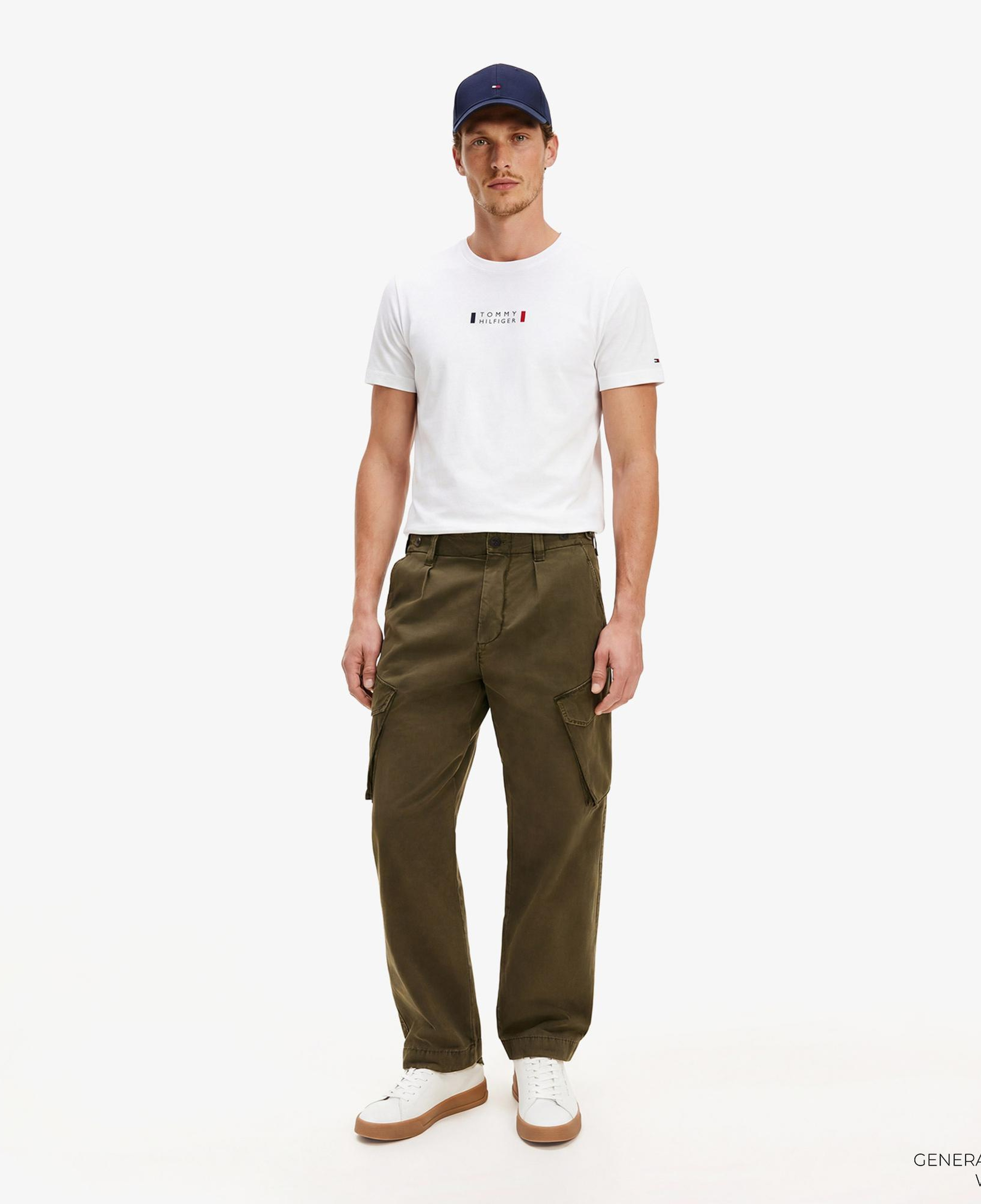 Tommy Hilfiger Brand Love Graphic Erkek Beyaz T-Shirt