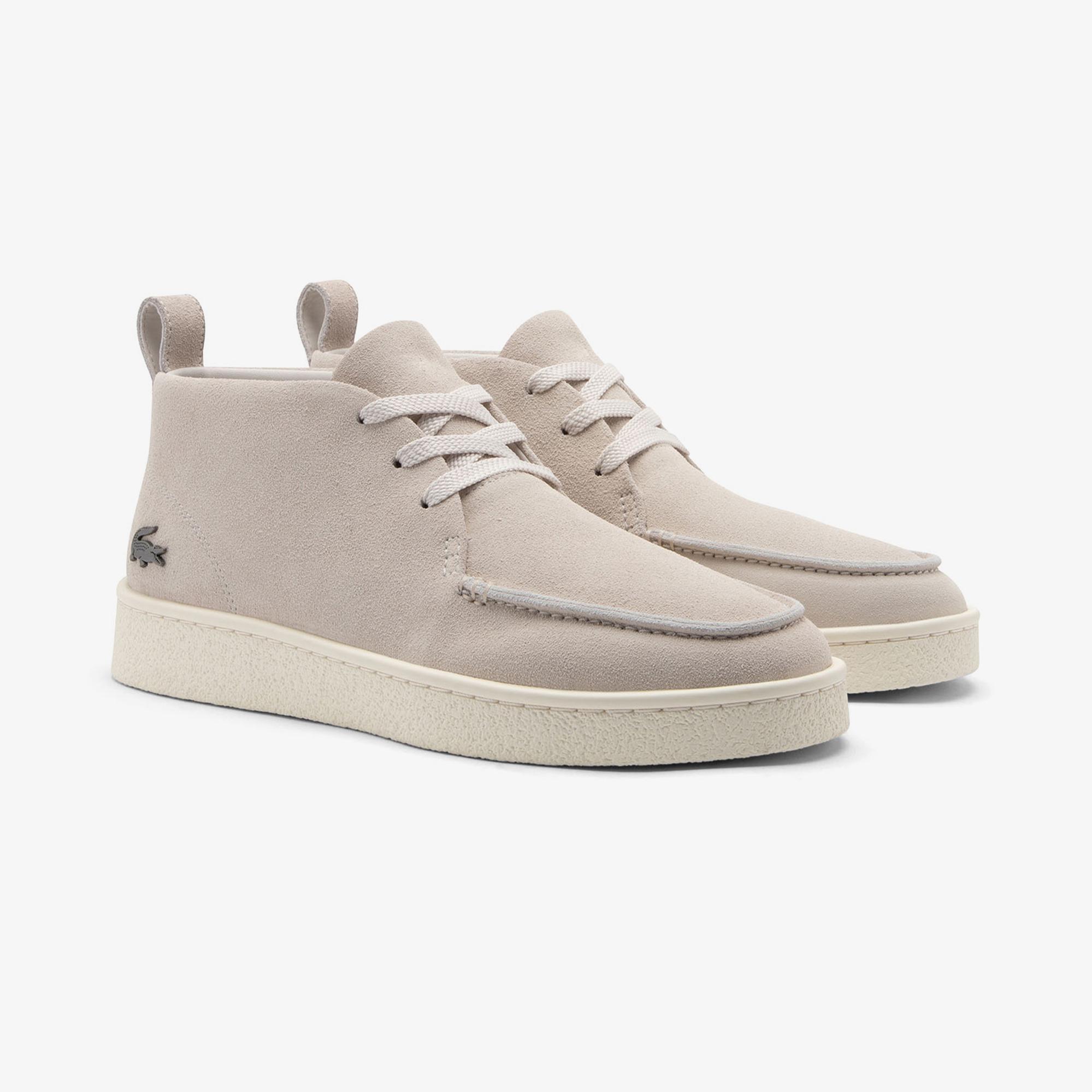Lacoste Baseshot Chukka Erkek Krem Bot