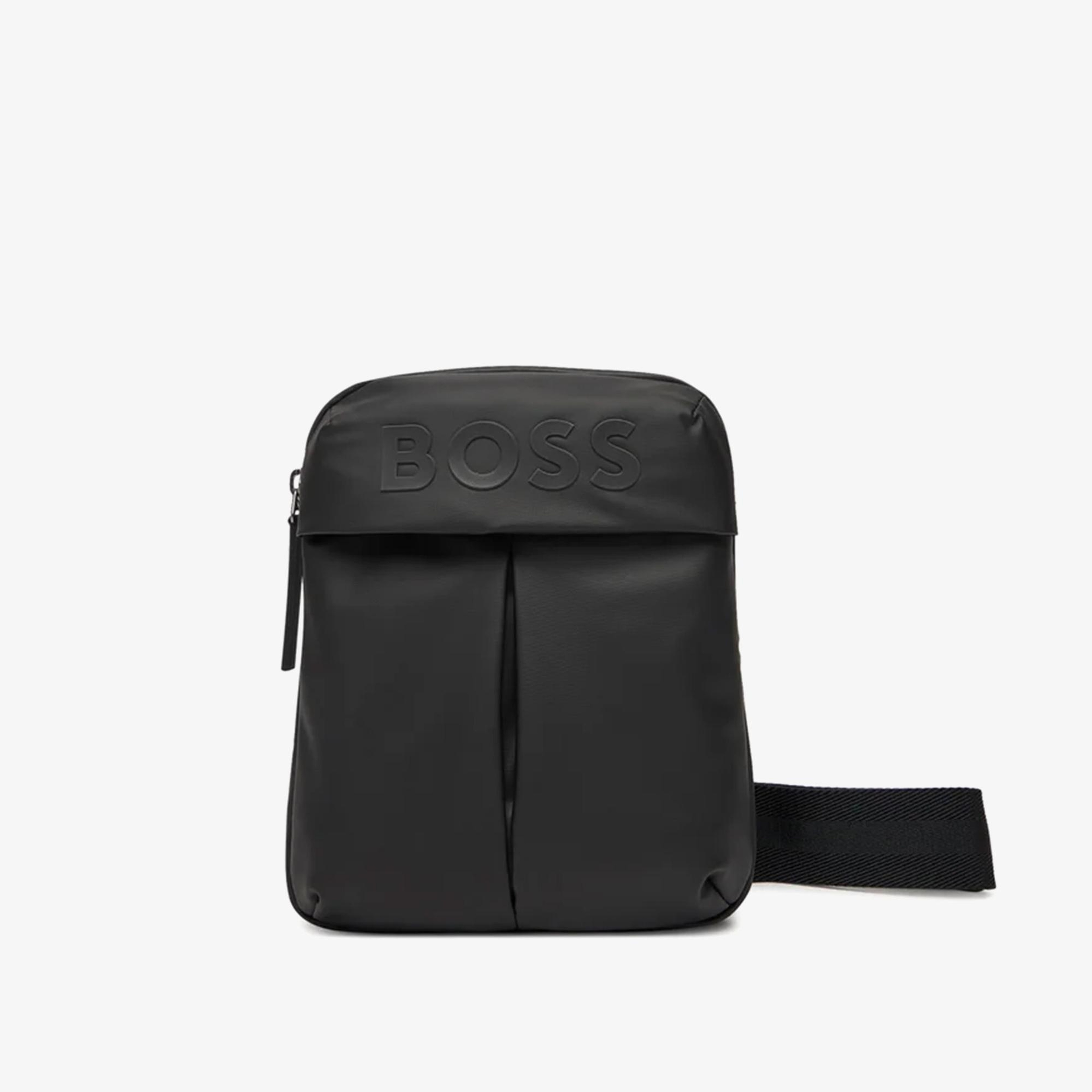 Boss Stormy Envelope Erkek Siyah Çapraz Çanta